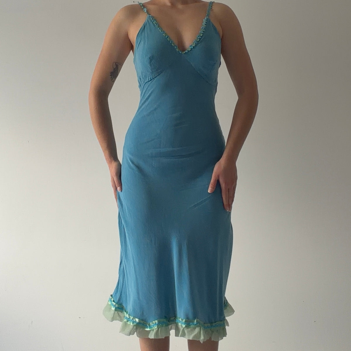 Handmade Midi Dress | S