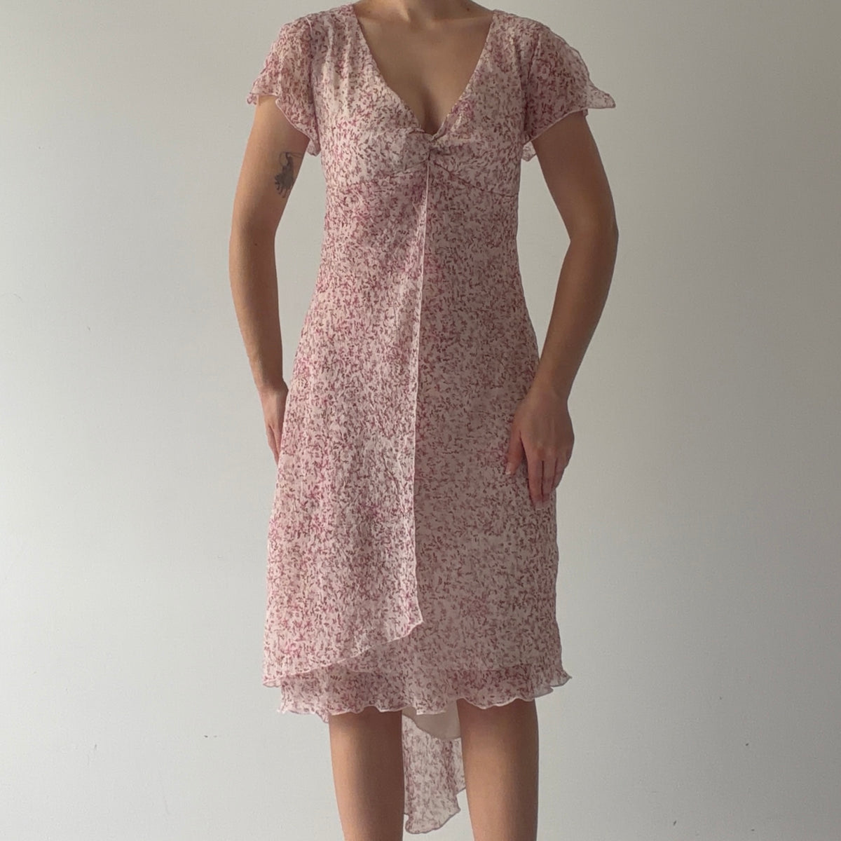CDC Ditsy Floral Babydoll Dress | 12-14