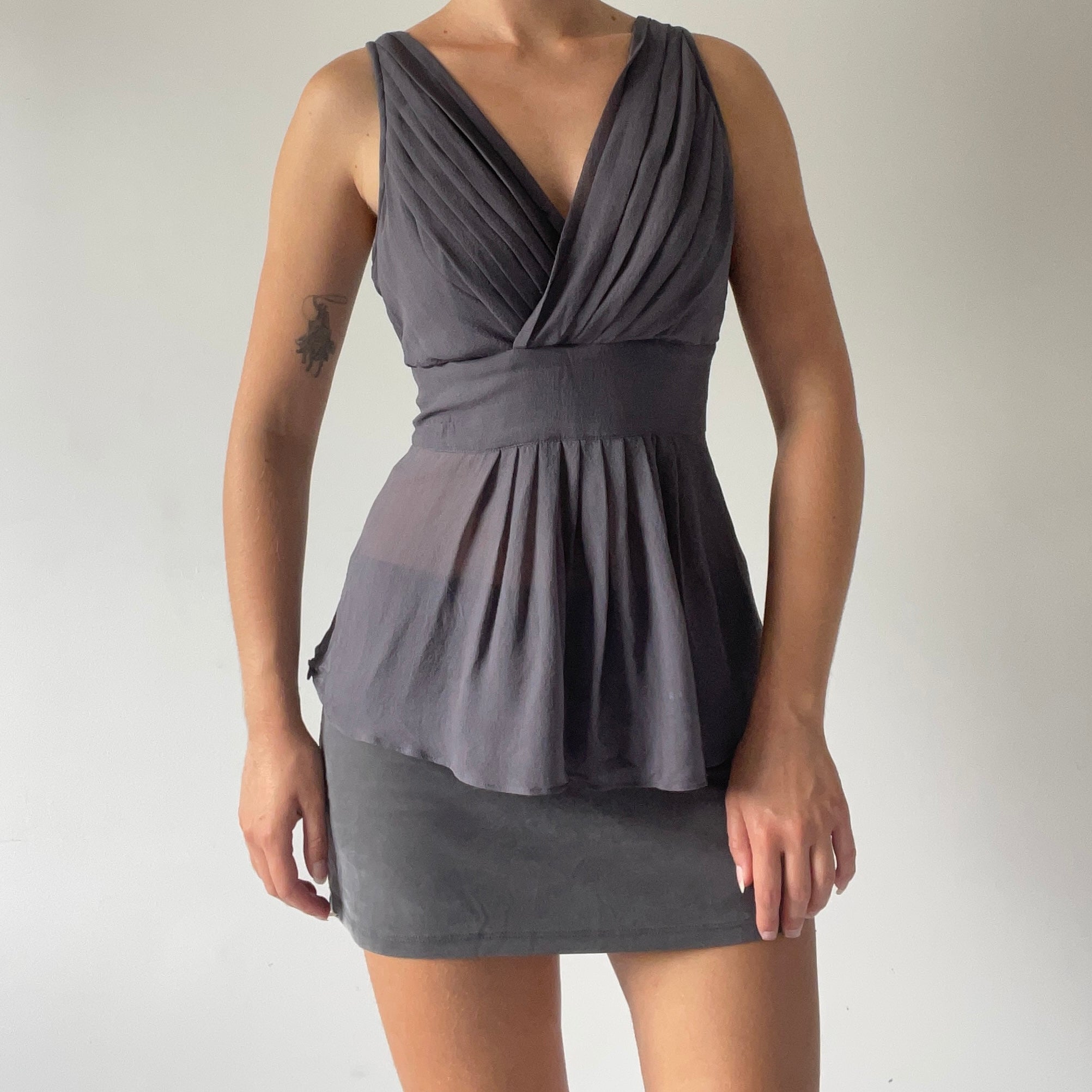 Silk Babydoll Top | 10-12