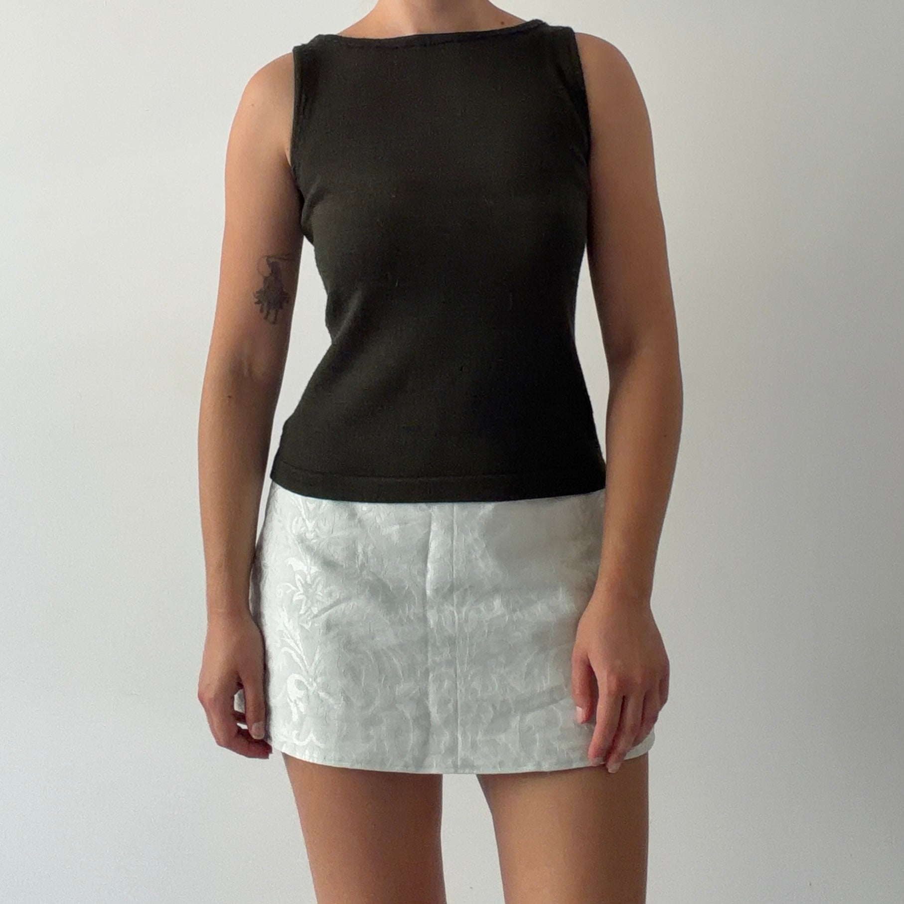 Nola 90s Wool Boat Top | 8-10