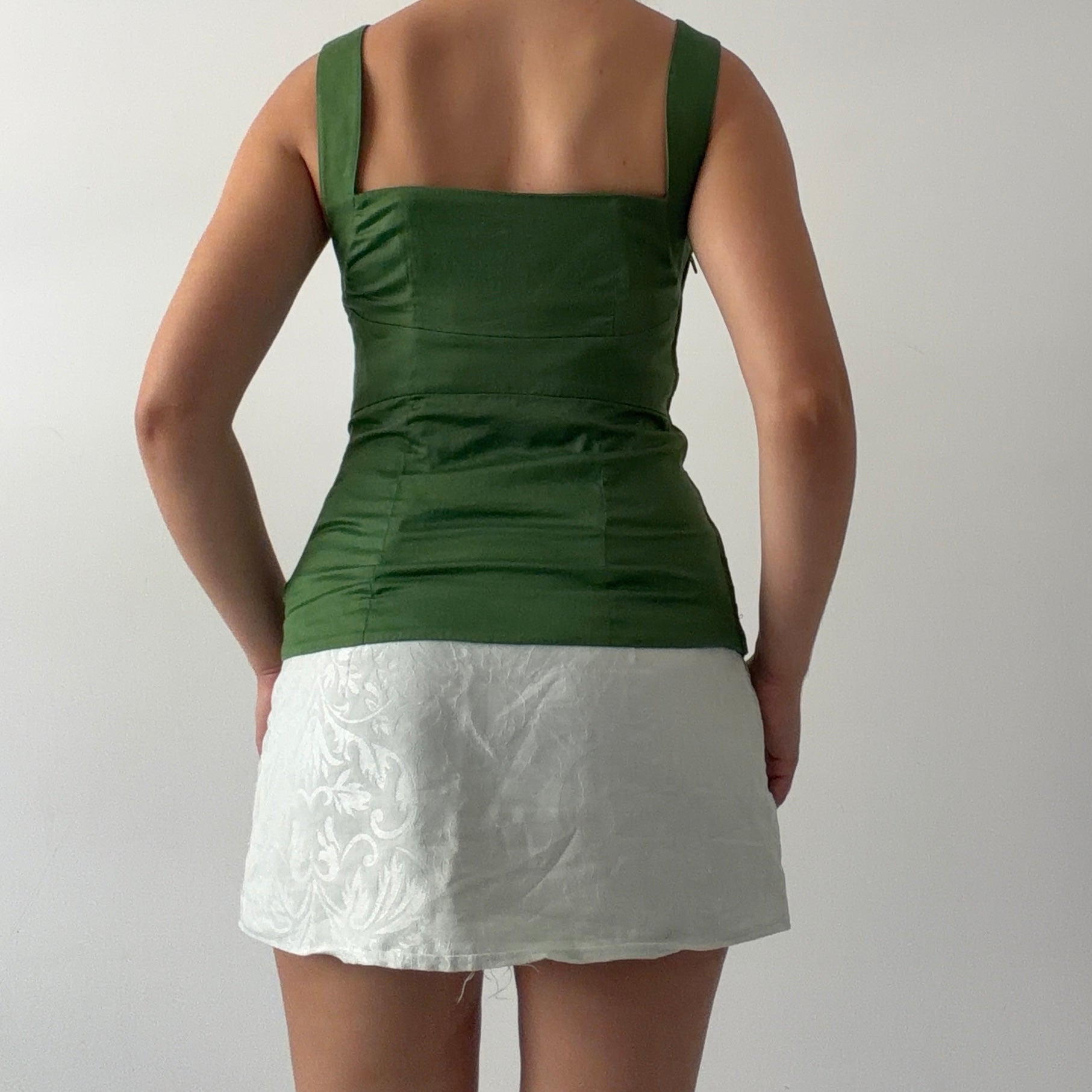 Coast Babydoll Corset Top | 6-8
