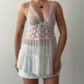 Gilligan & O'Malley Lace Babydoll Cami | S