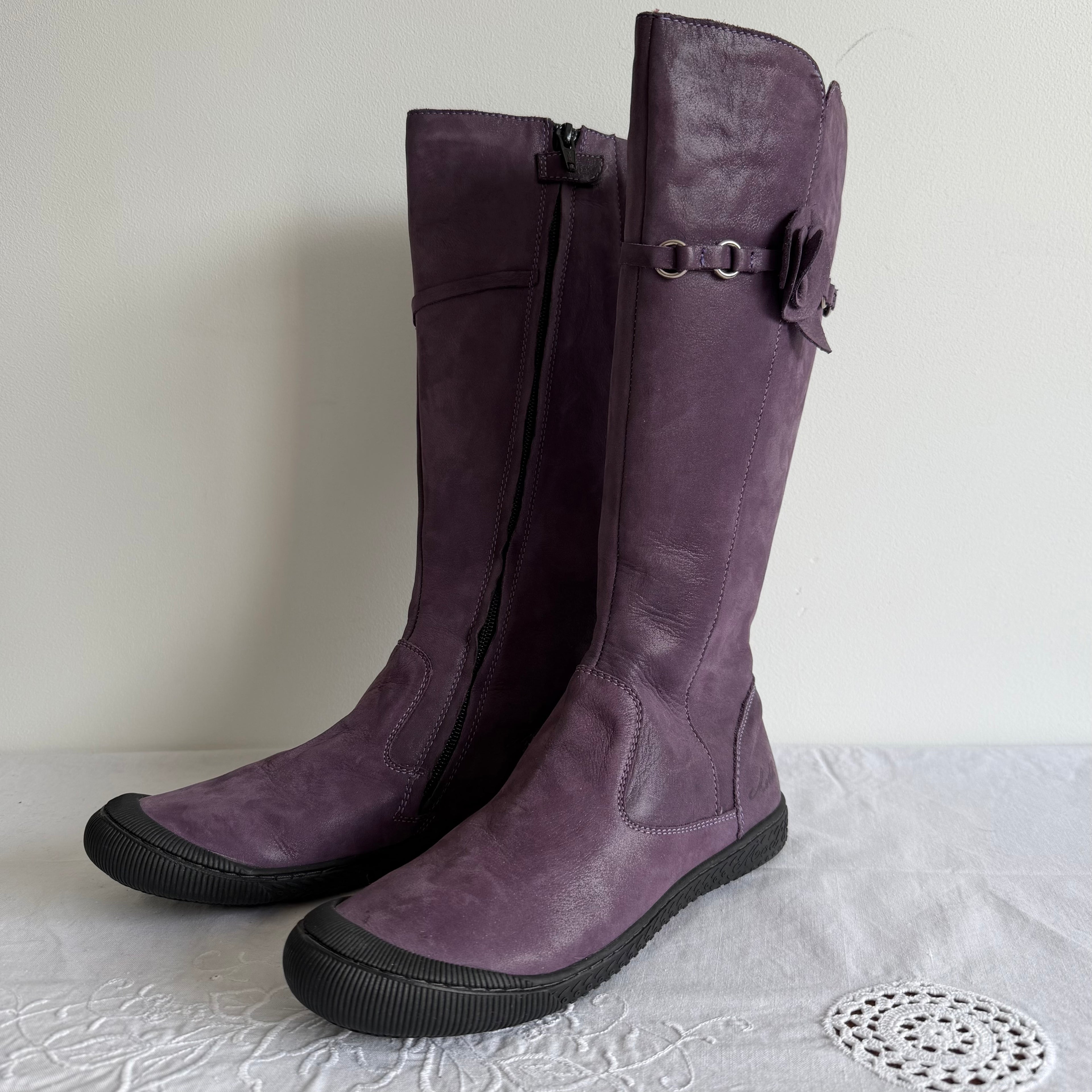 Mod's Purple Leather Boot | EU 36 / US 5 / UK 3