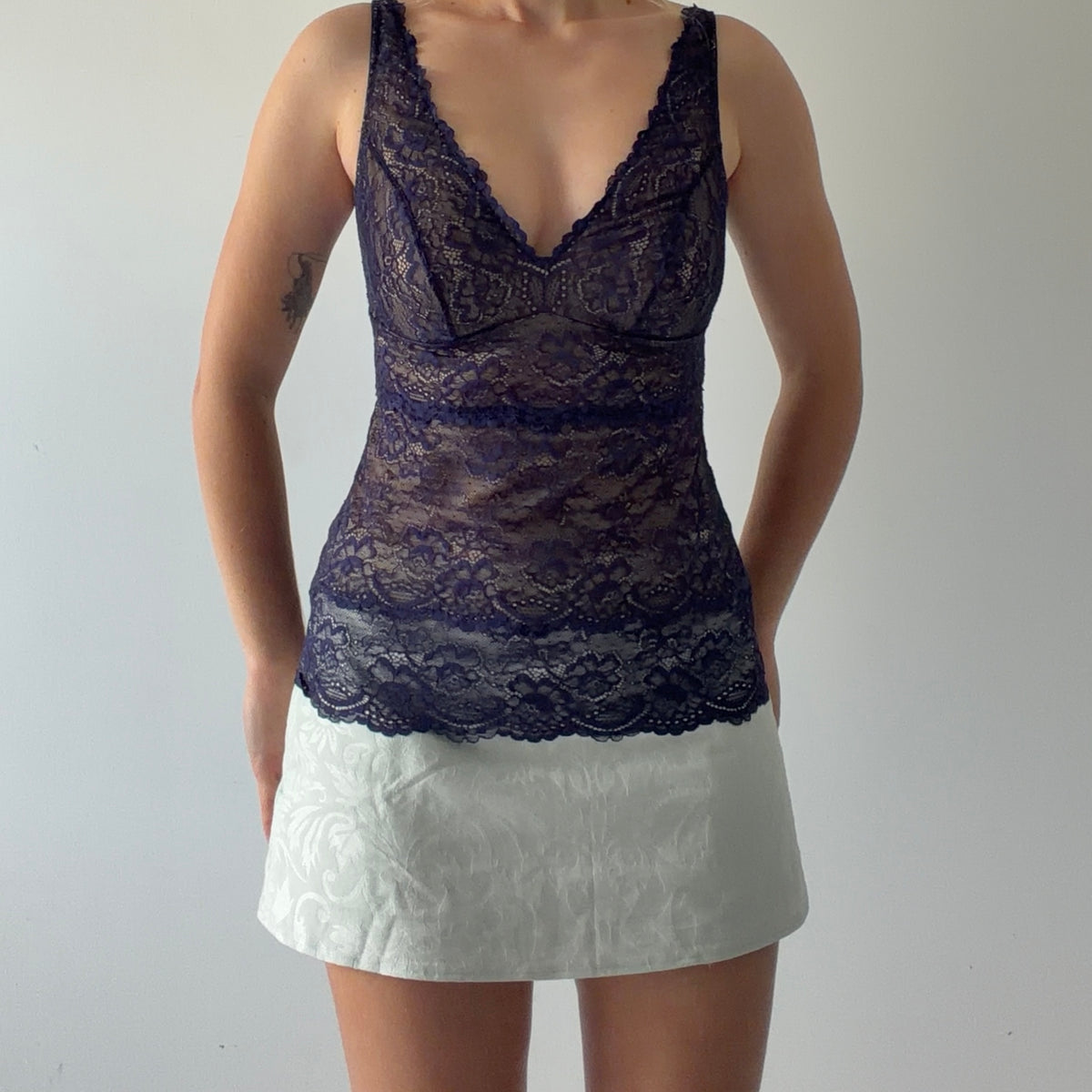Samantha Chang Lace Cami Top | S