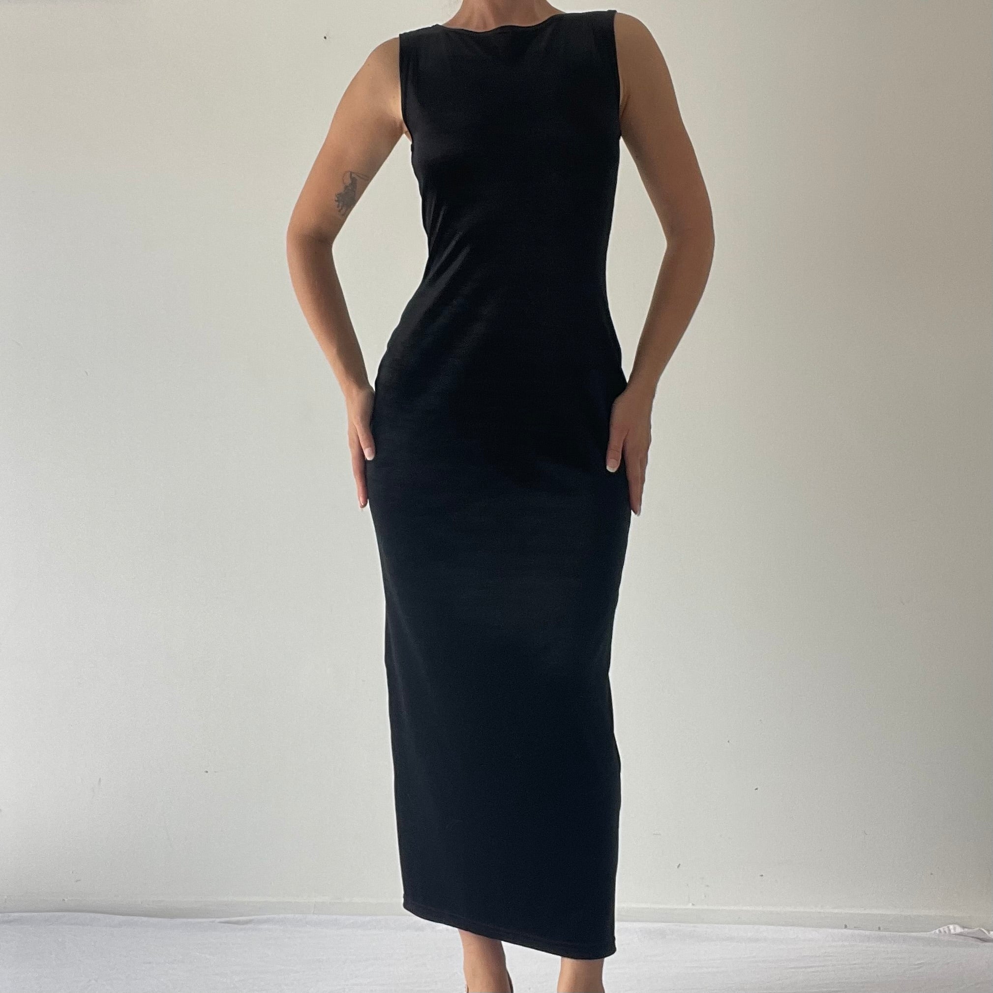Annmaree Chambers Boat Neck Dress | Made in NZ | S