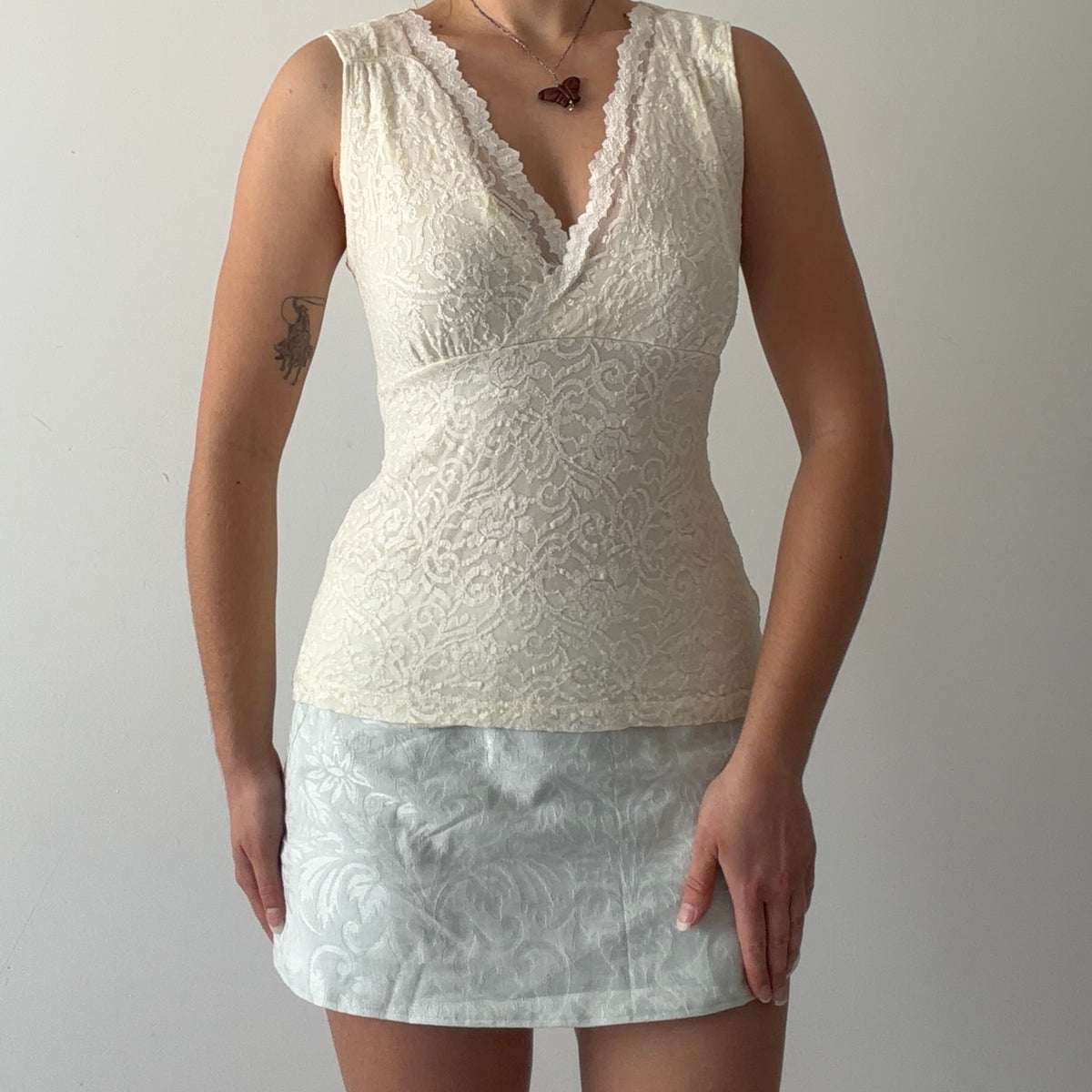 Apostrophe Lace Babydoll Cami | S