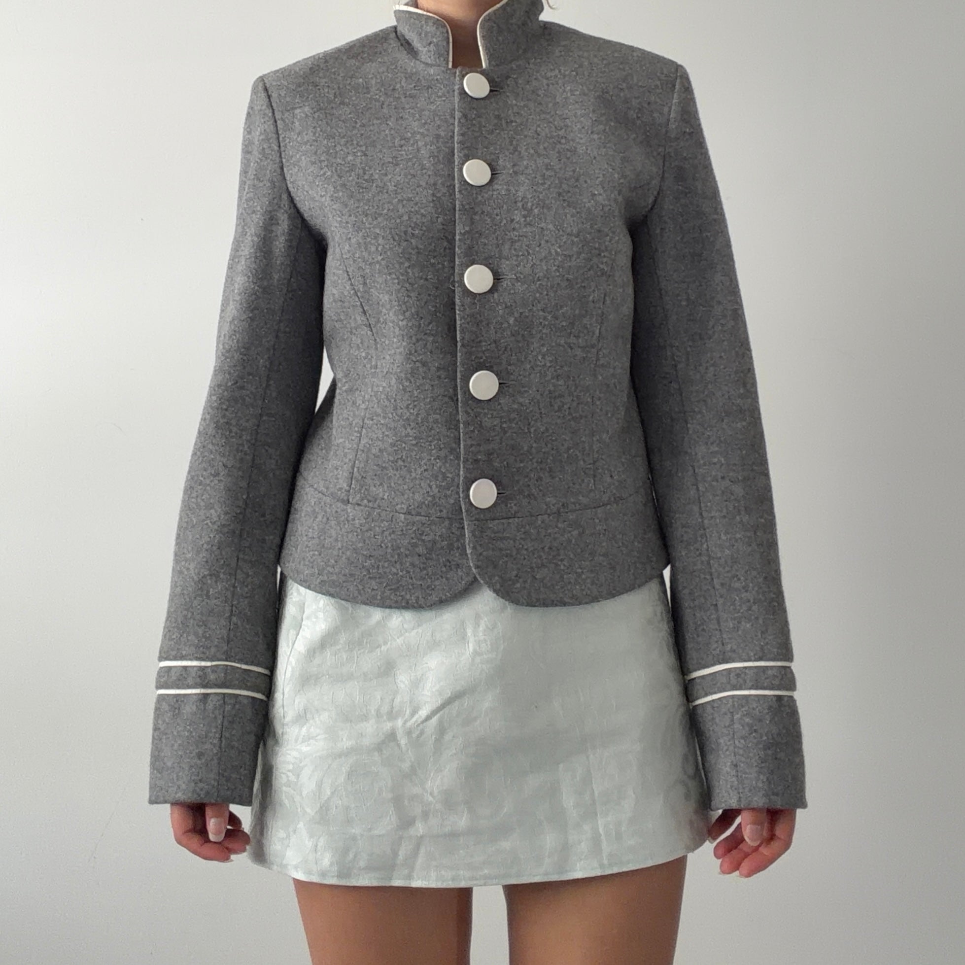 State of Grace Wool Peacoat | Made in NZ | XS
