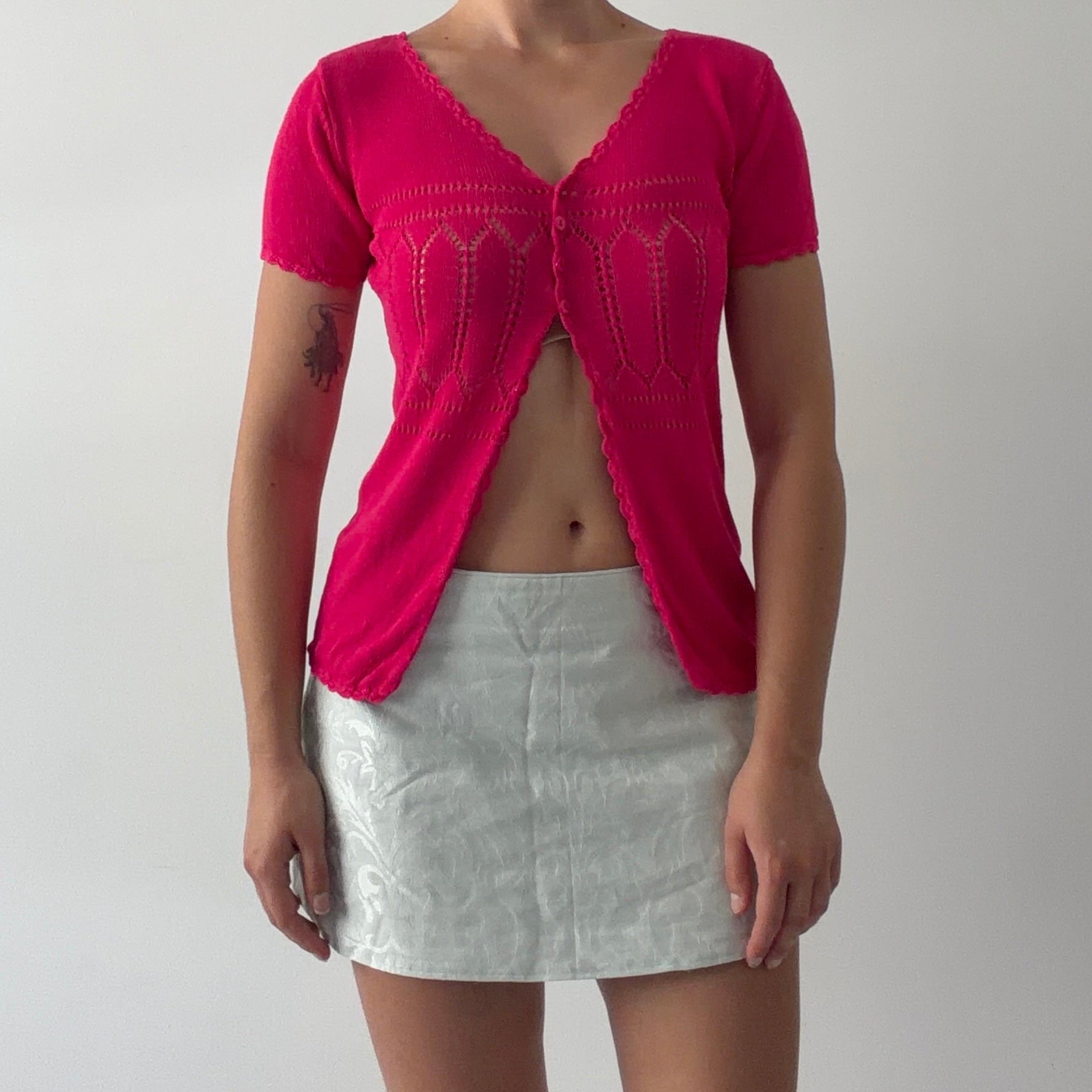 Crochet Button Up Top | 6-8