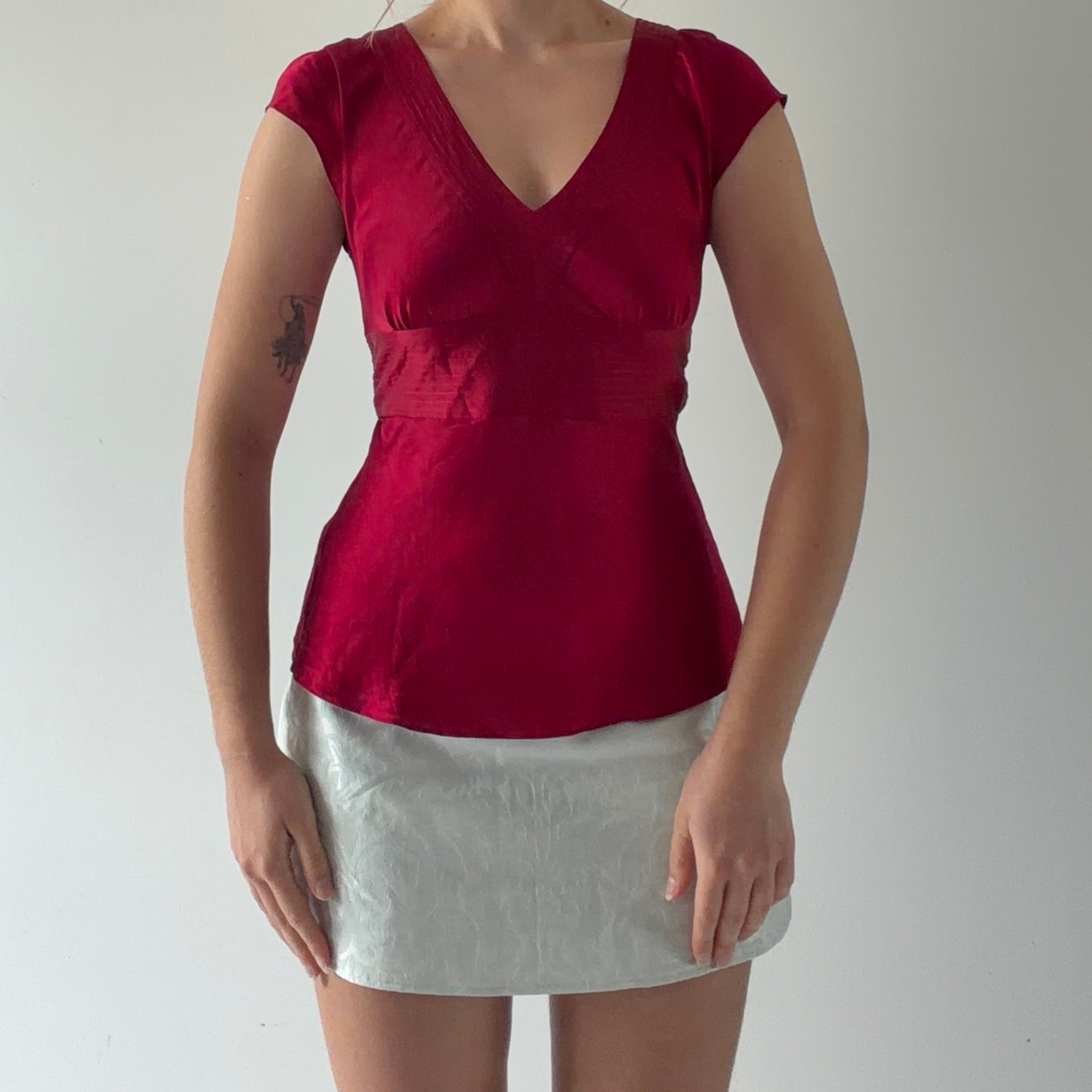Express Silk Top | XS