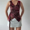 Velvet Burnout Cami Top | S