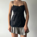 White House Black Market Silk Babydoll Top | M