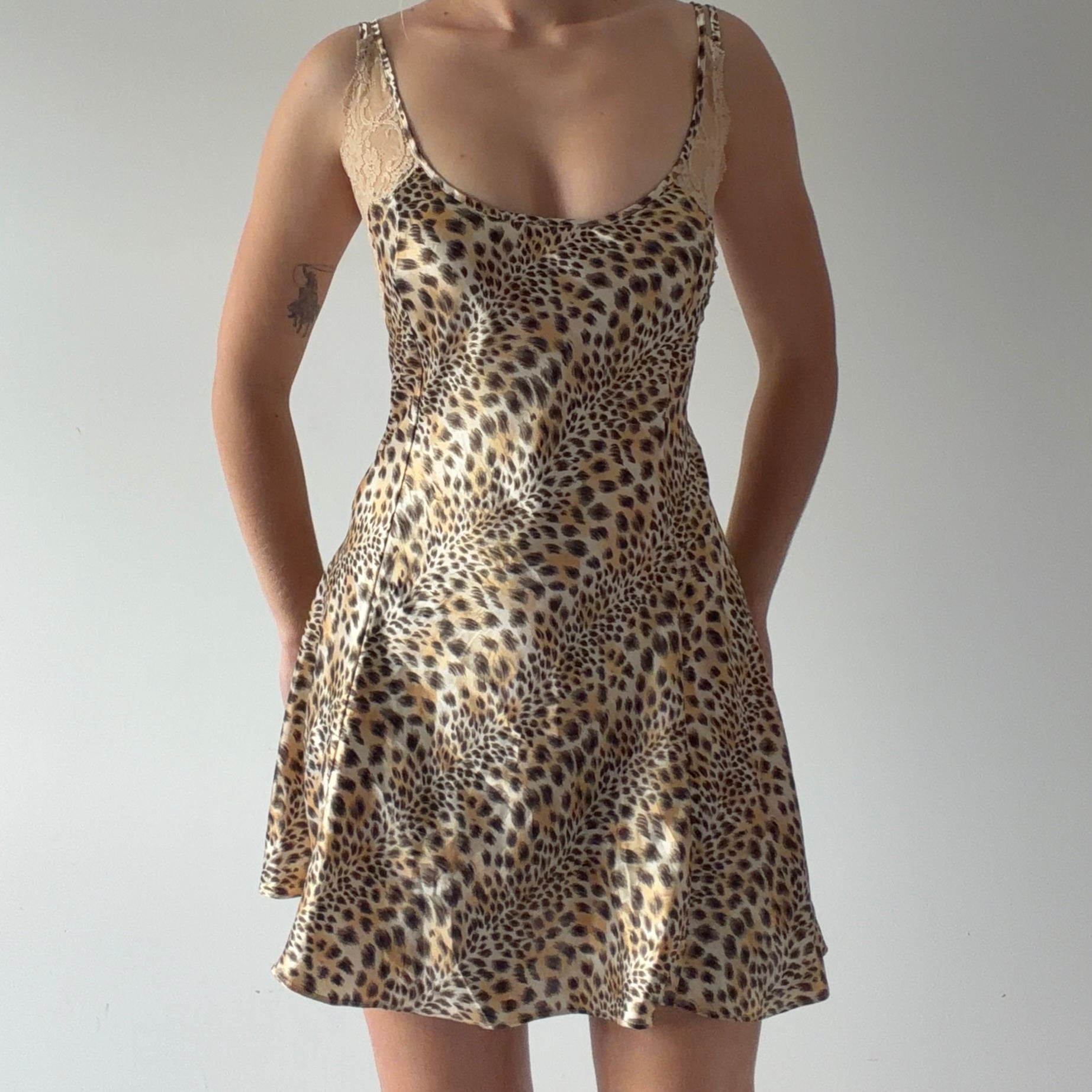 Victoria's Secret Leopard Mini Dress | L