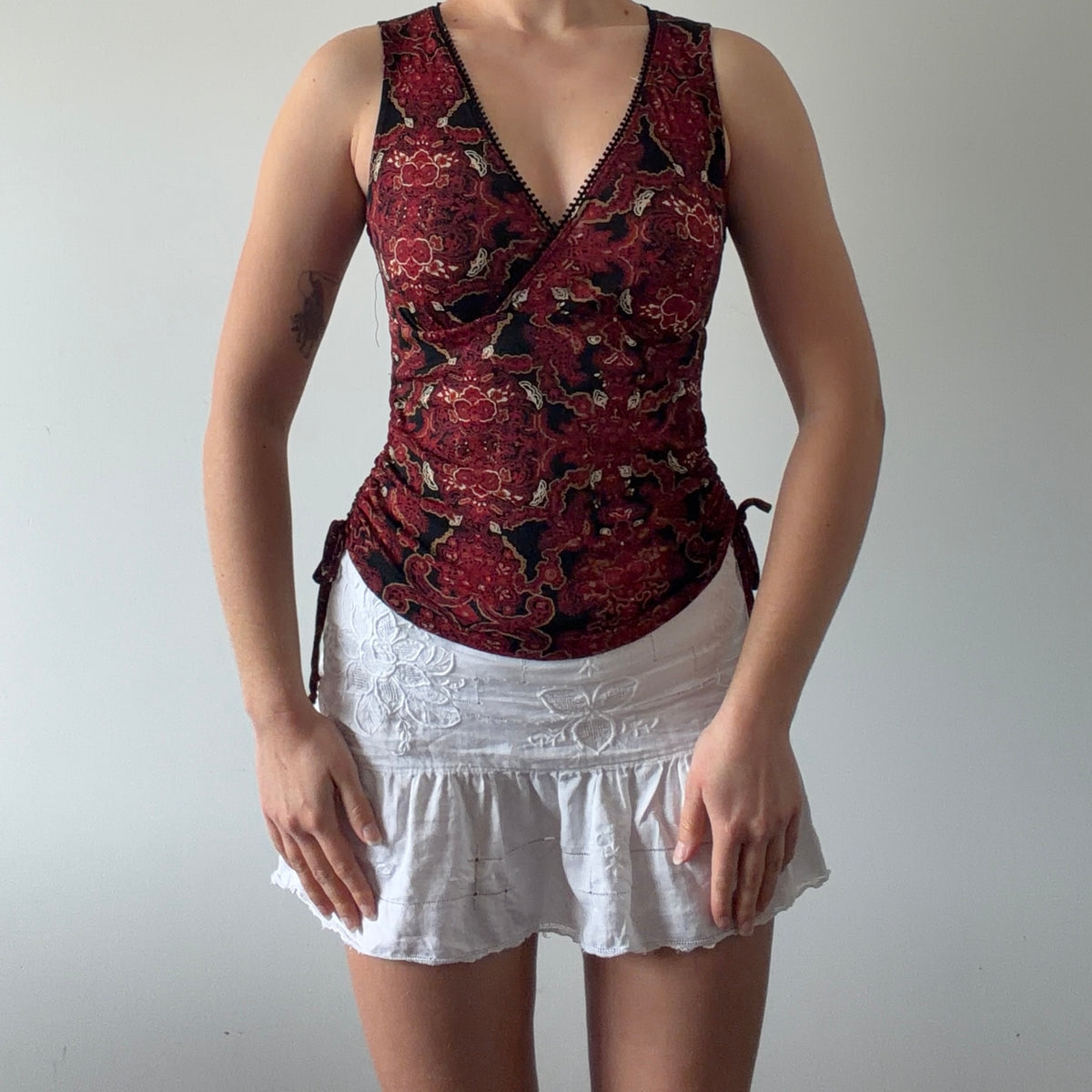 Self Esteem Paisley Cami | M