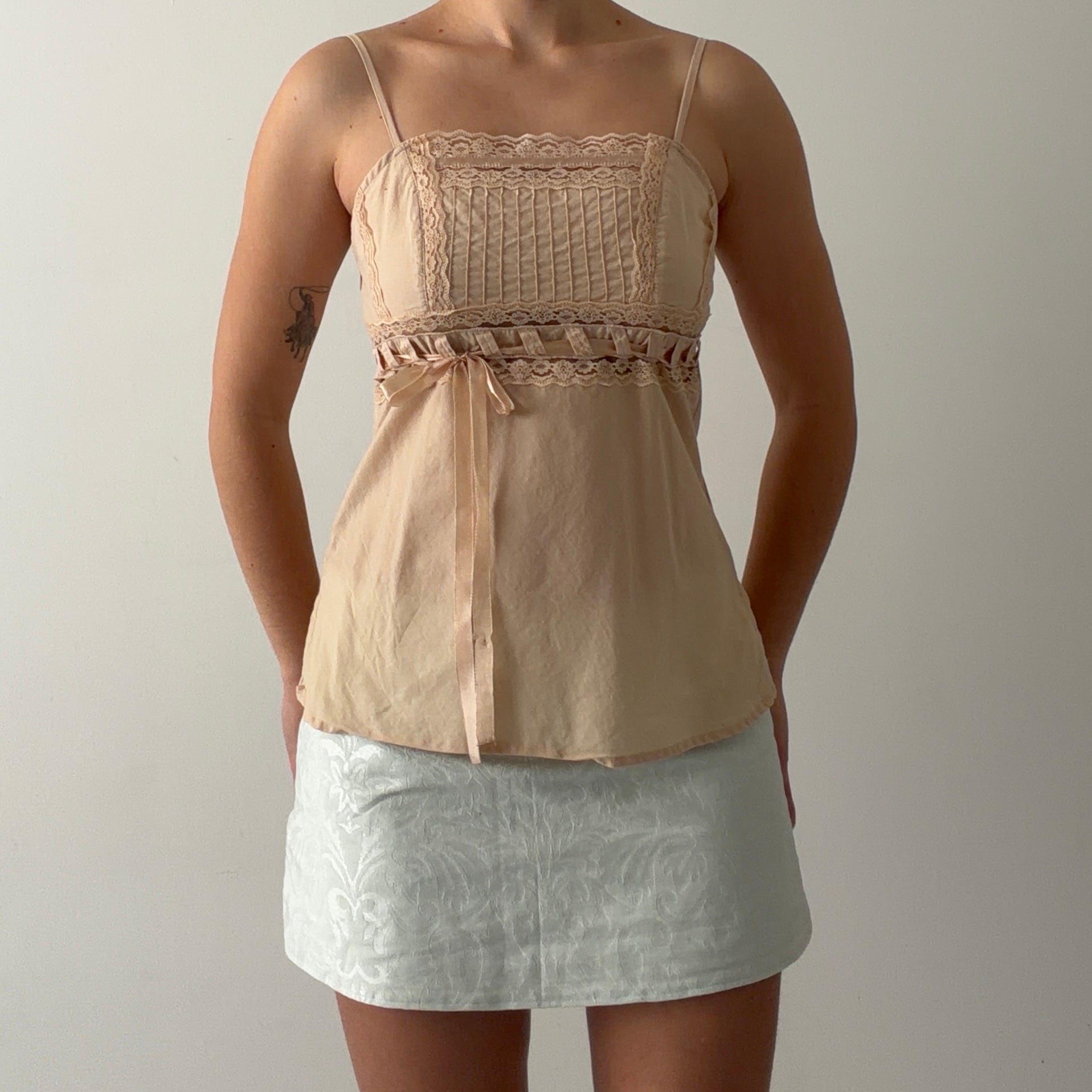 Gadzooks Lace Babydoll Top | S