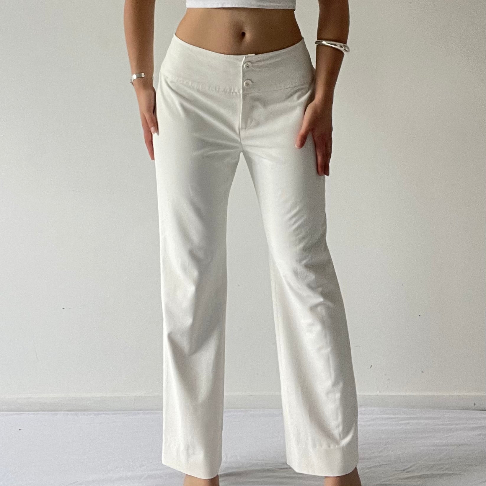 Low/Mid Rise Wide Leg Pants | 8-10