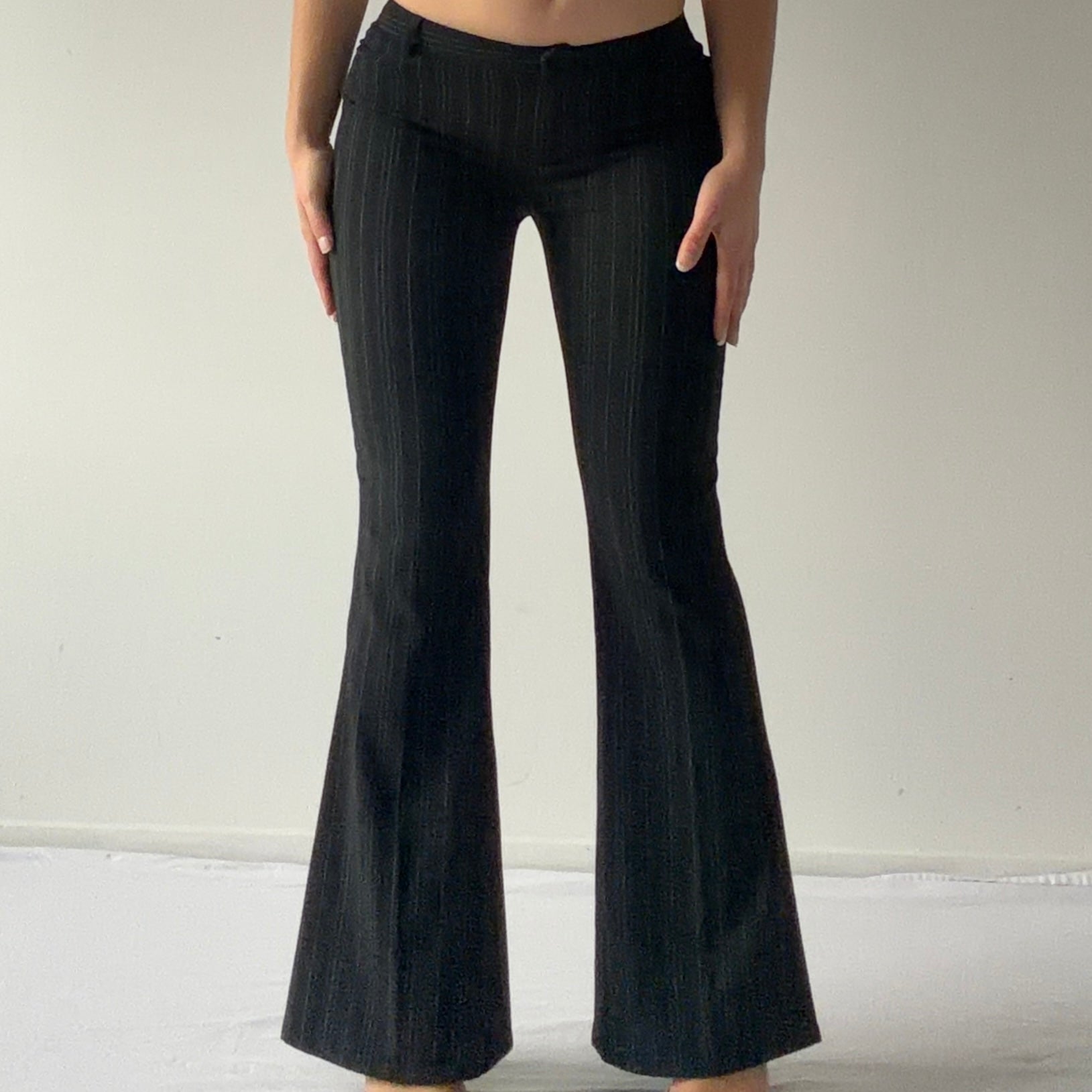 00s Kookai Pinstripe Pants | XS