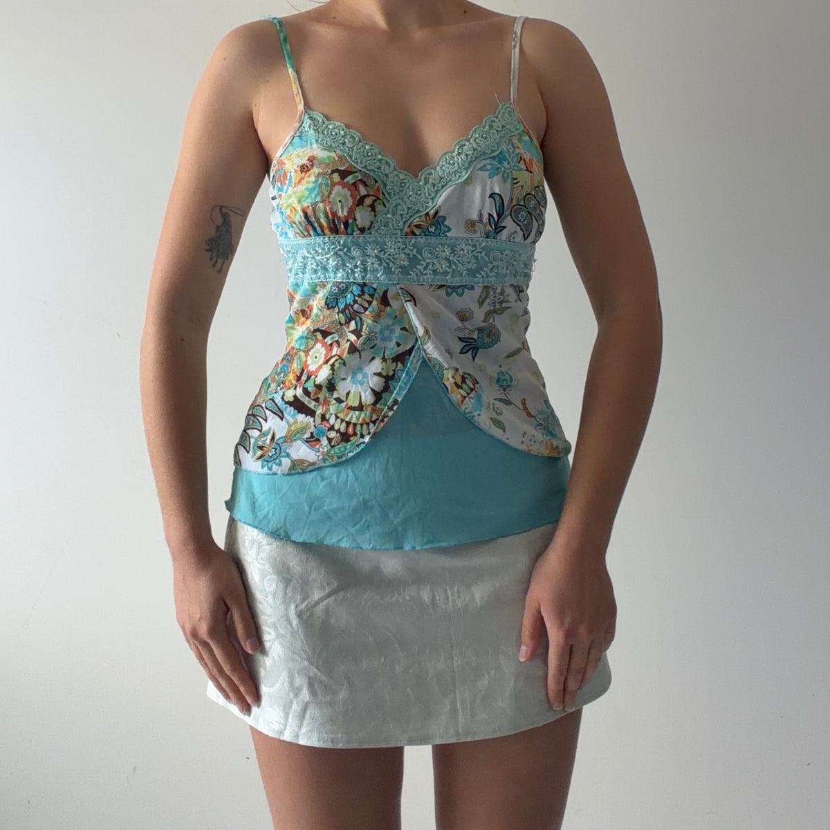Anxiety Beaded Babydoll Cami | S