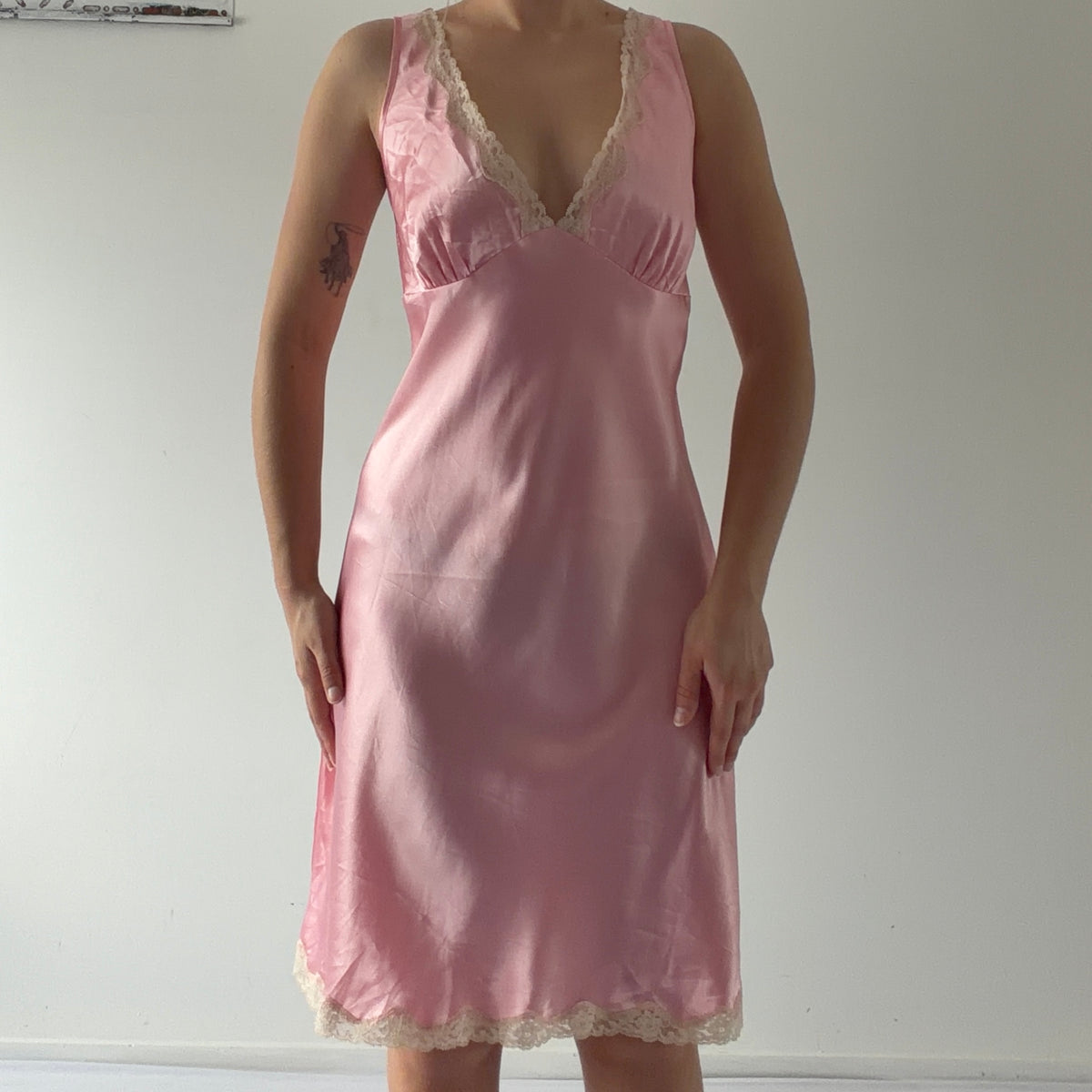 Victoria's Secret Babydoll Satin Slip | L