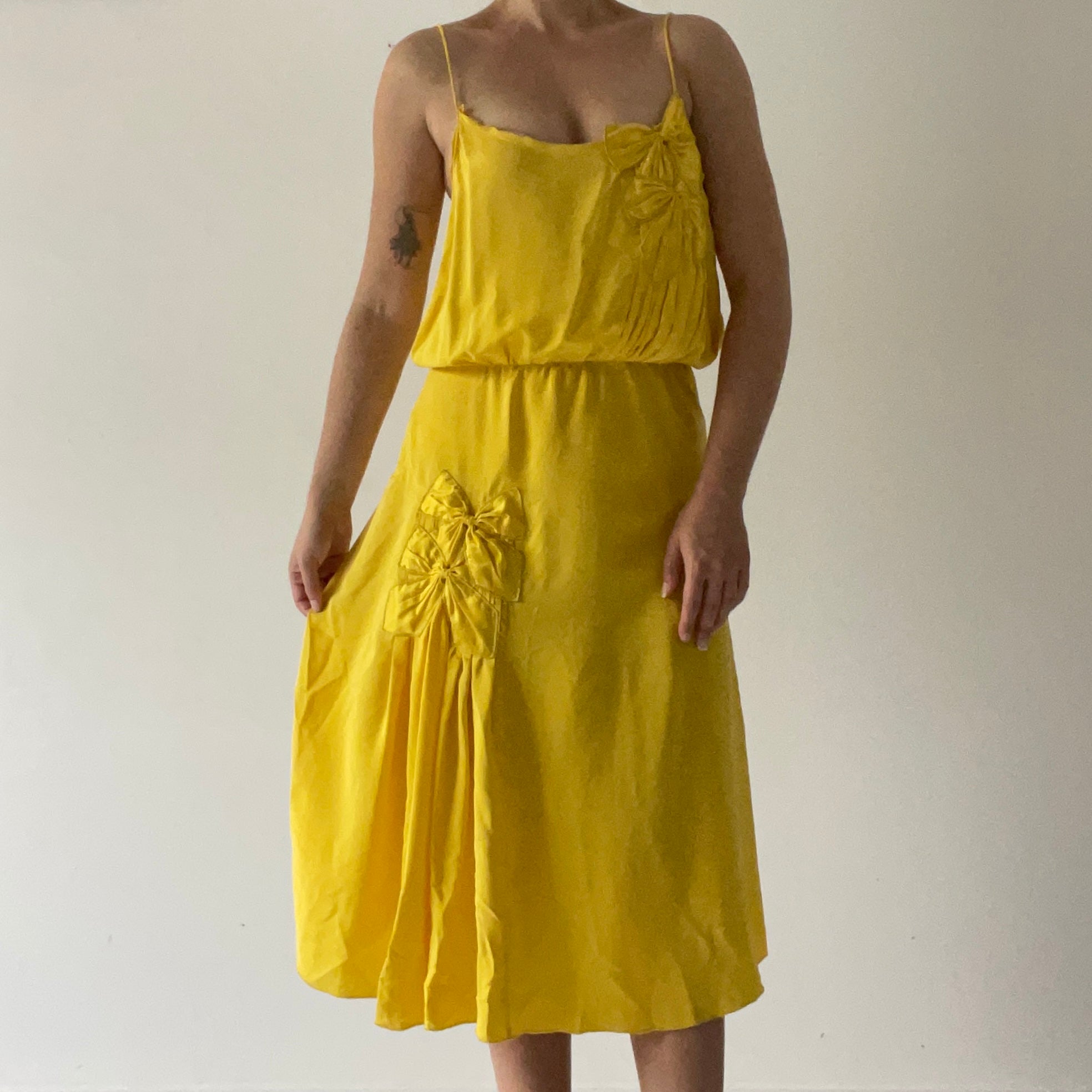 Scanlan & Theodore Silk Midi Dress | Made in Australia | 12
