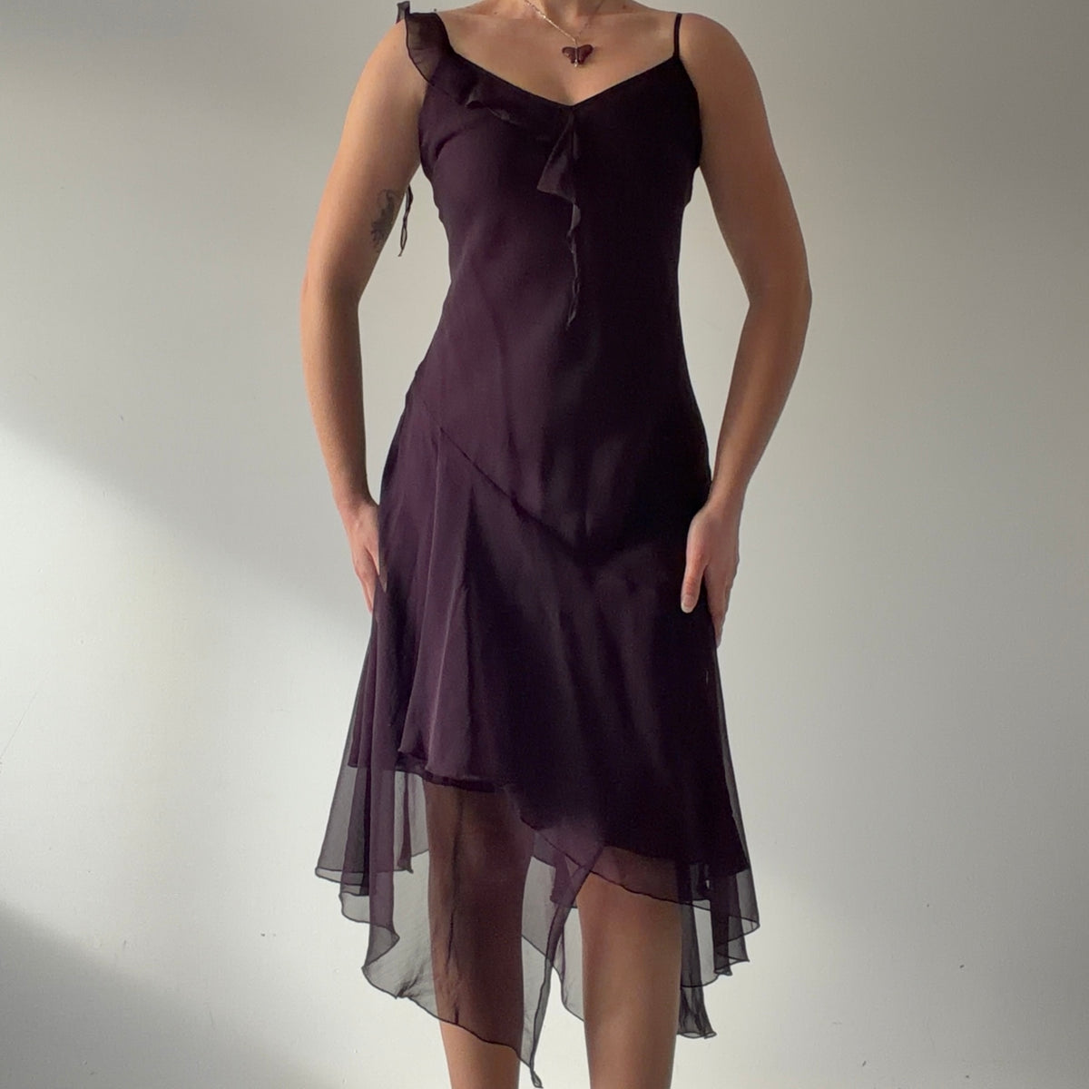 Syndicate Ruffle Midi Dress | XS-S