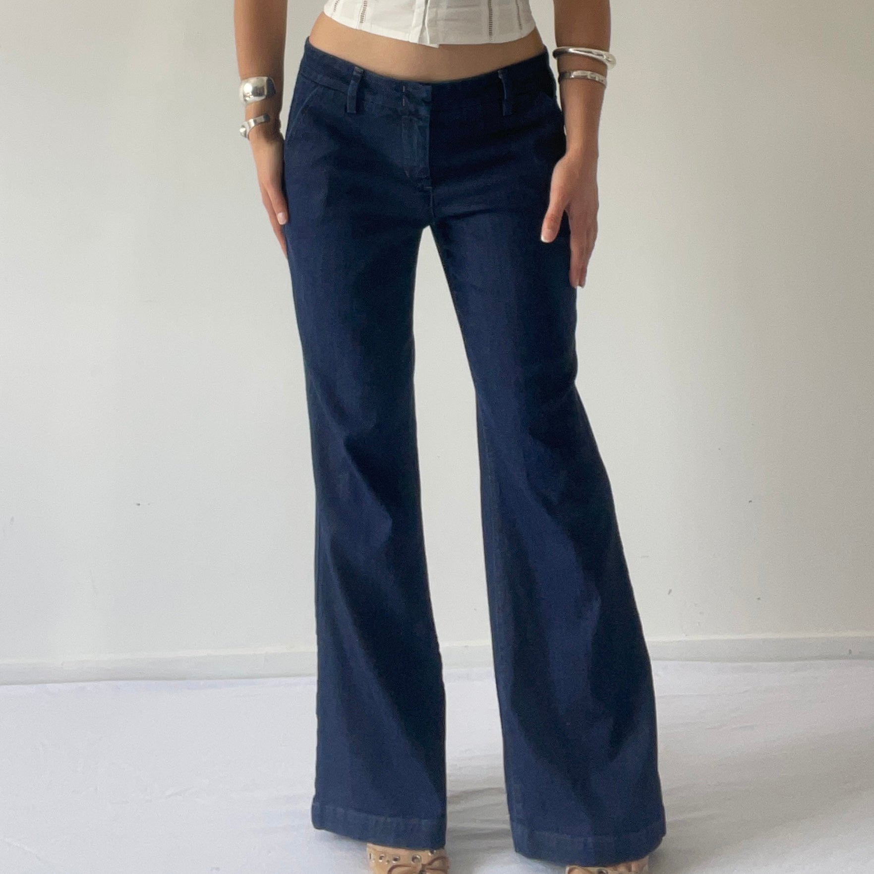 Newport Wide Leg Denim Jeans | 8-10