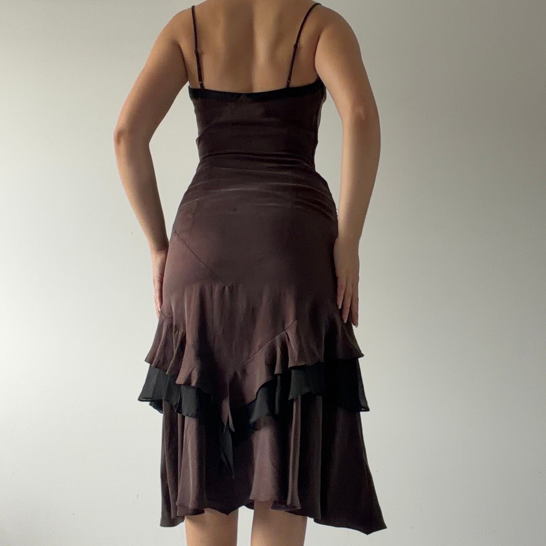 Karen Millen Silk Midi Dress | 6-8