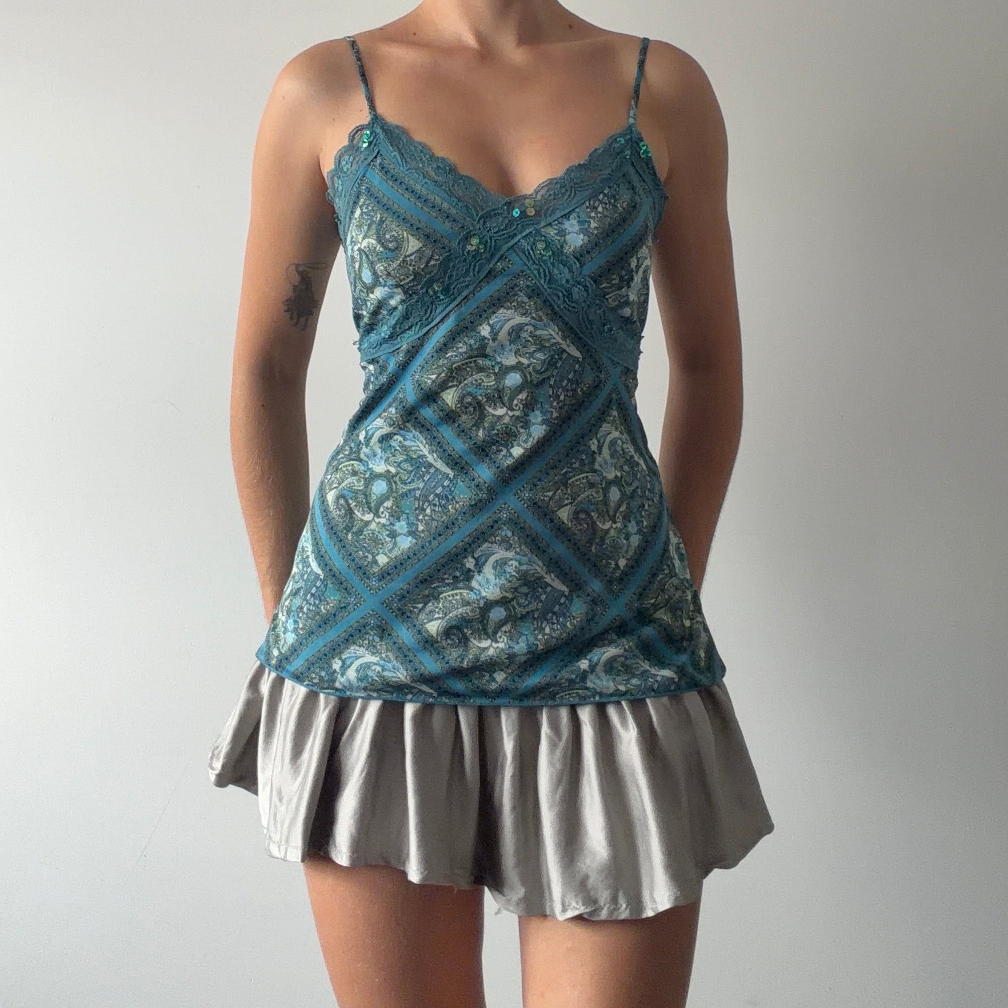Xhilaration Paisley Cami | M