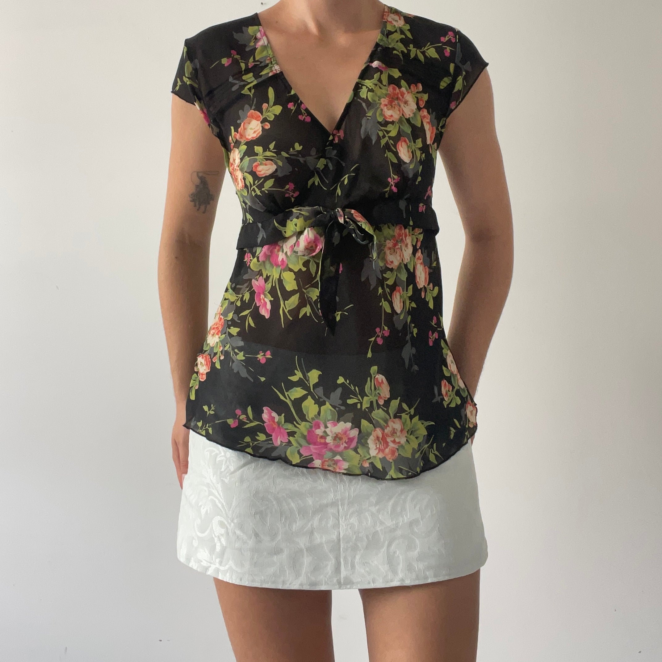 90s Max Babydoll Top | 10-12