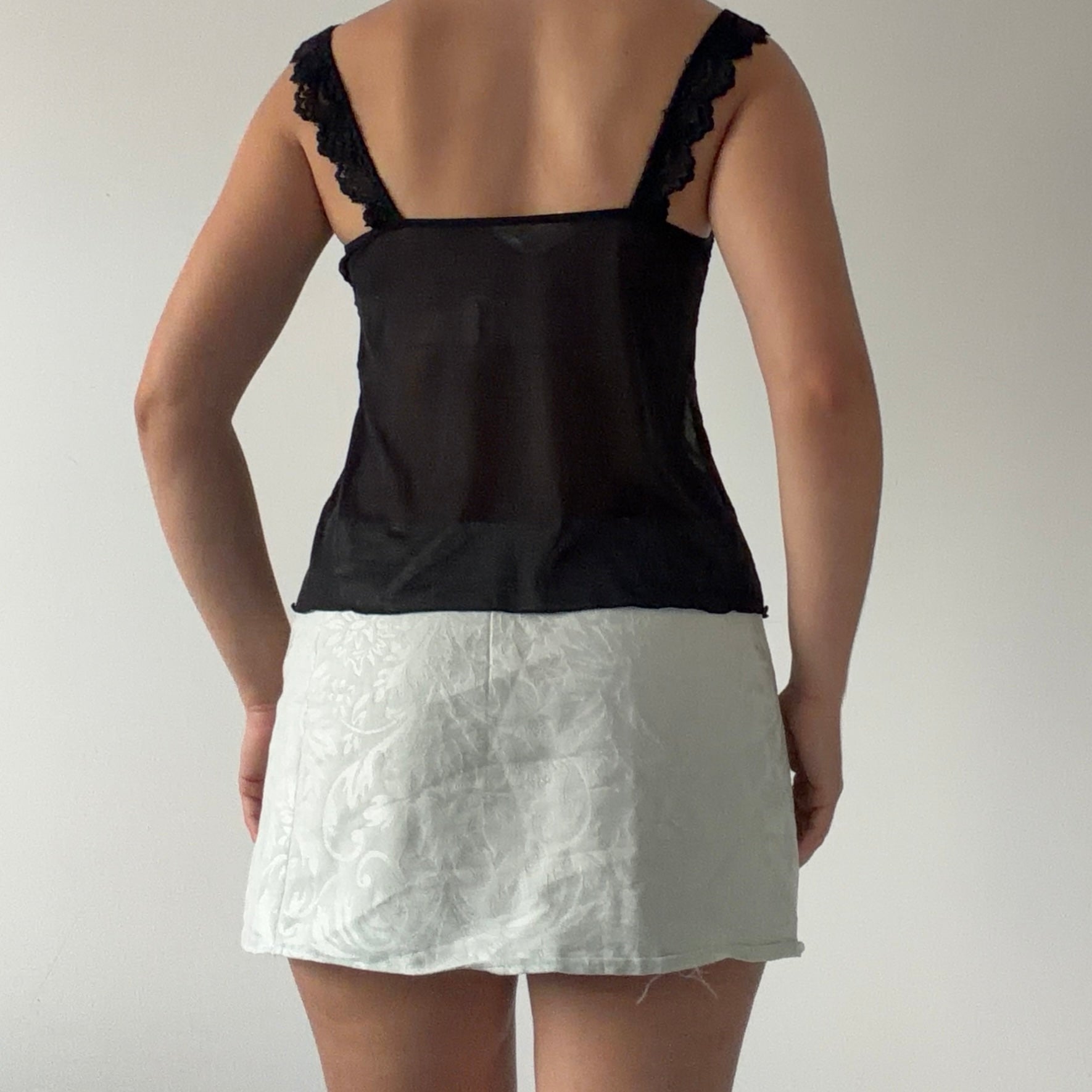 Cabernet Lace Babydoll Top | 10-12