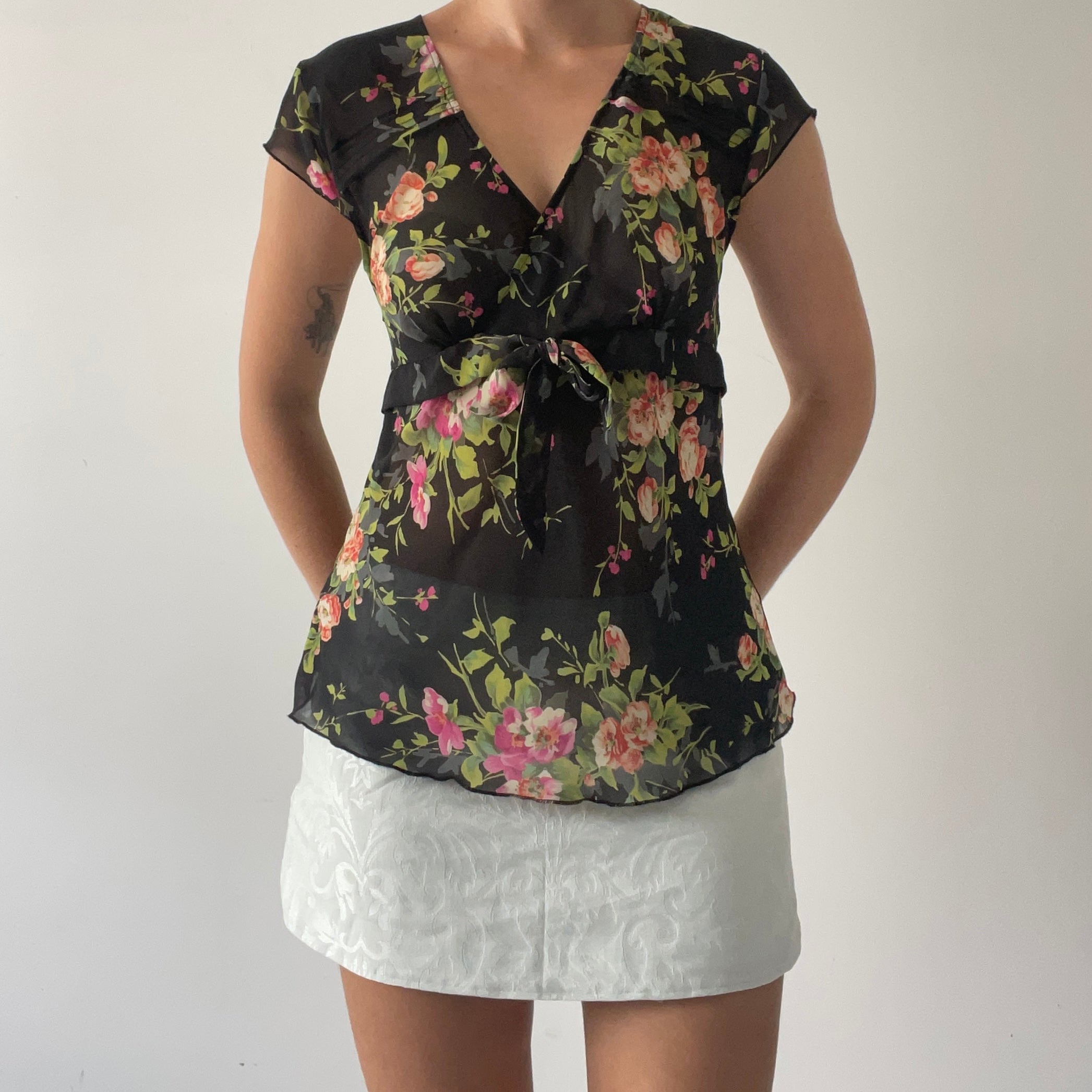 90s Max Babydoll Top | 10-12