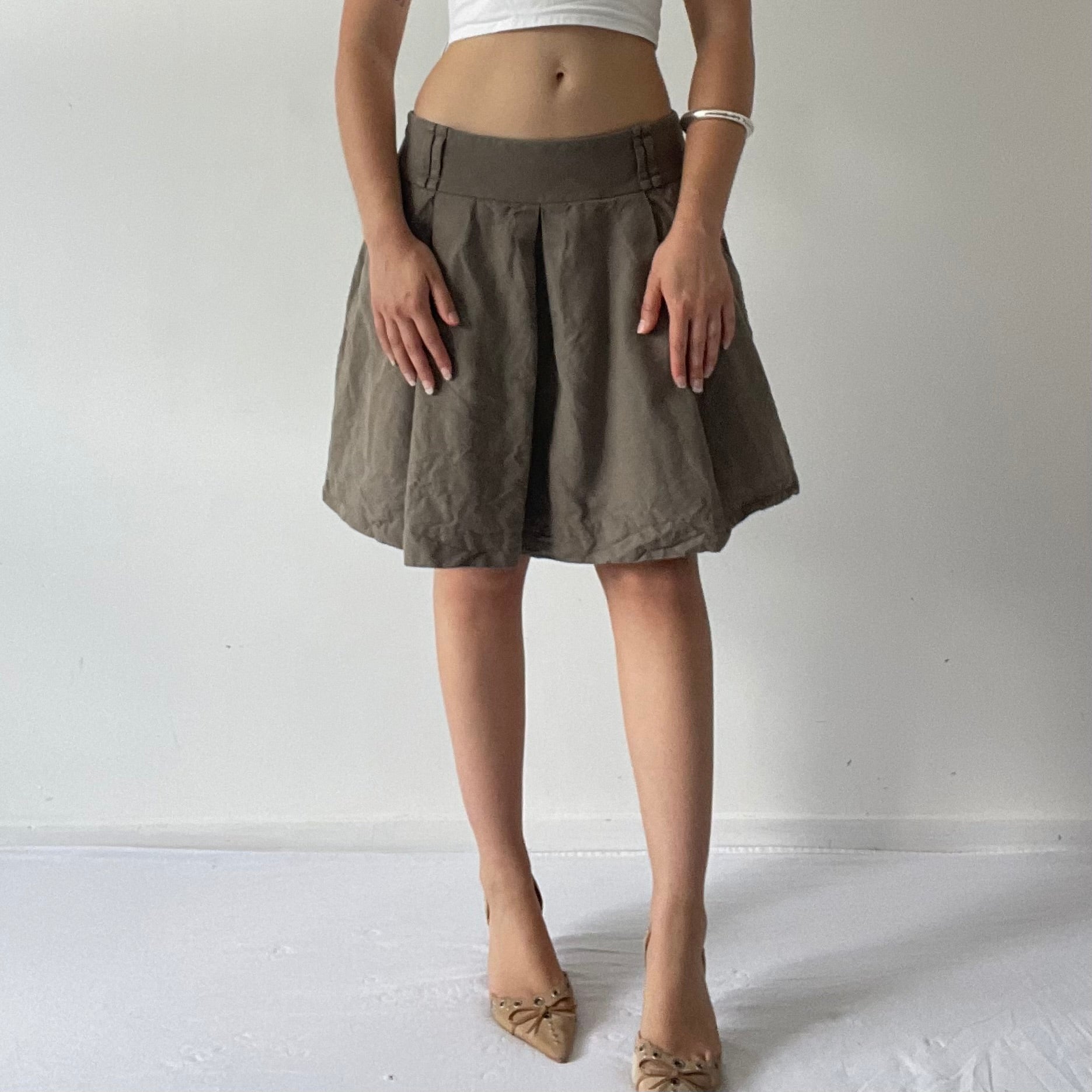 Cue Pleated Mini Skirt | 10-12