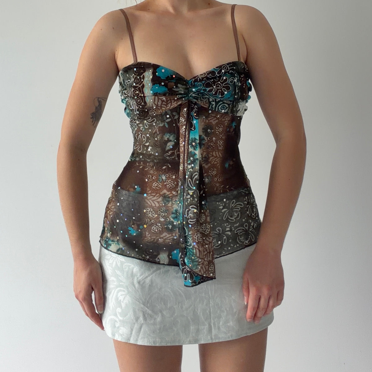 Kiabi Floral Cami | S-M