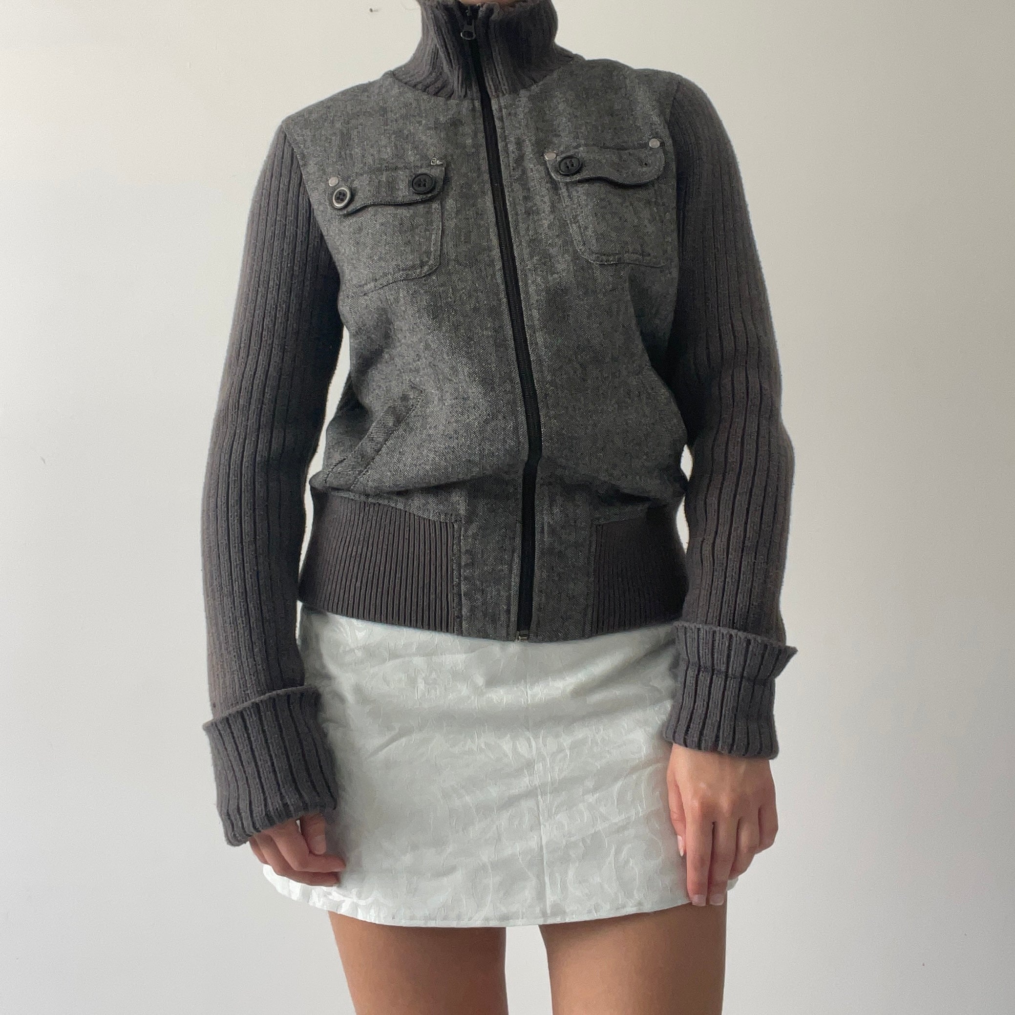 Esprit Knit Utility Jacket | 8-12