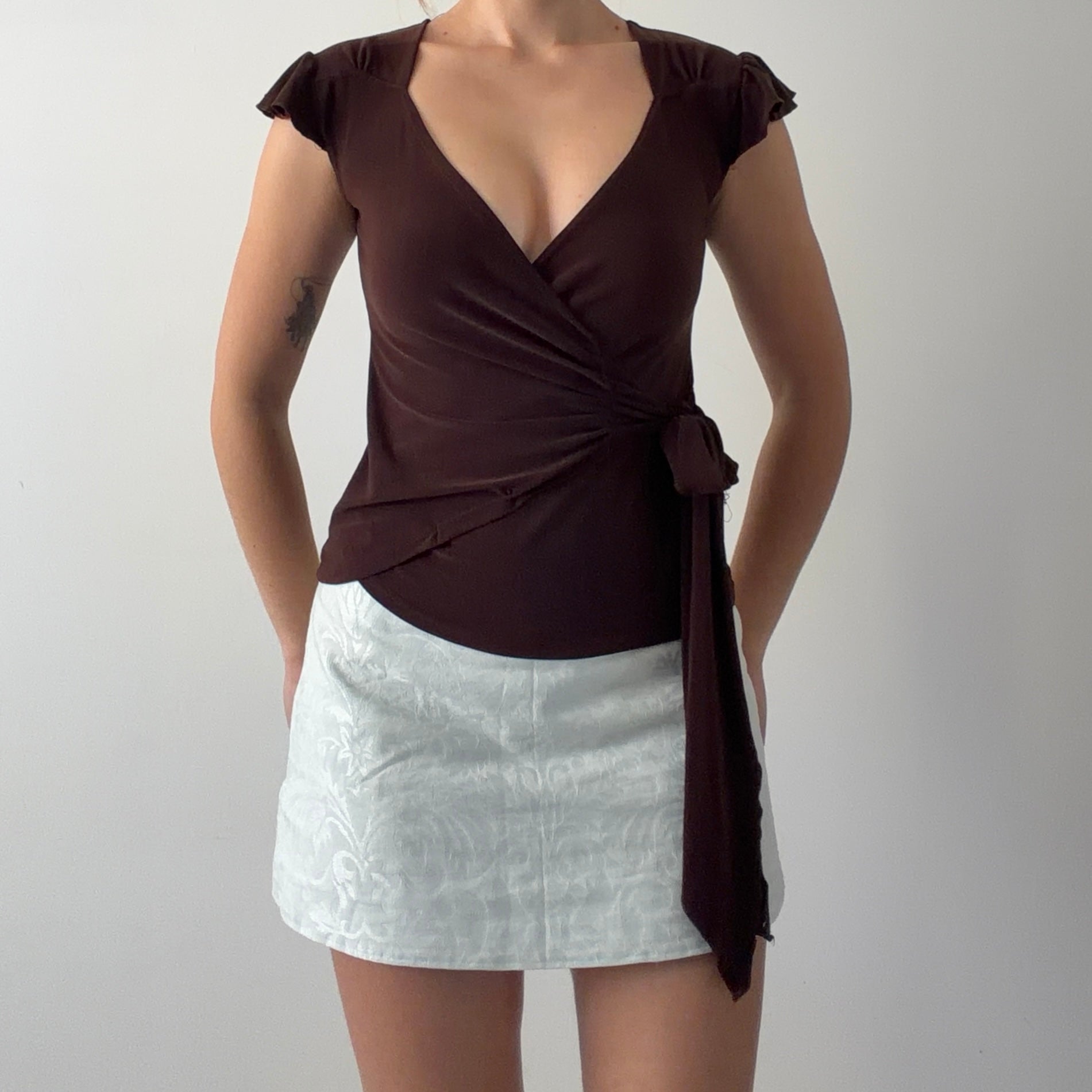 Song Wrap Top | Made in USA | 6-8