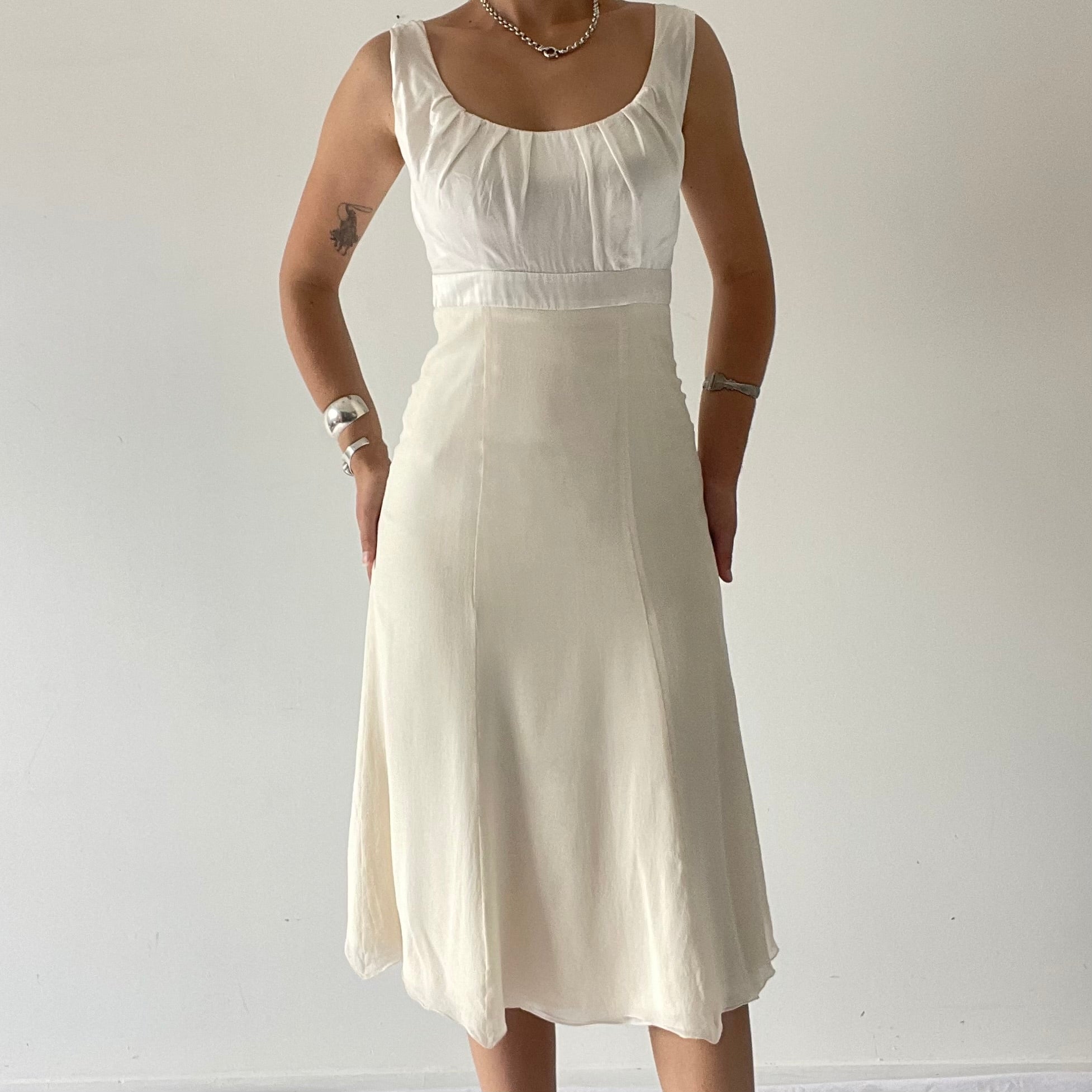 Jane Rhodes Silk Babydoll Dress | 6-8