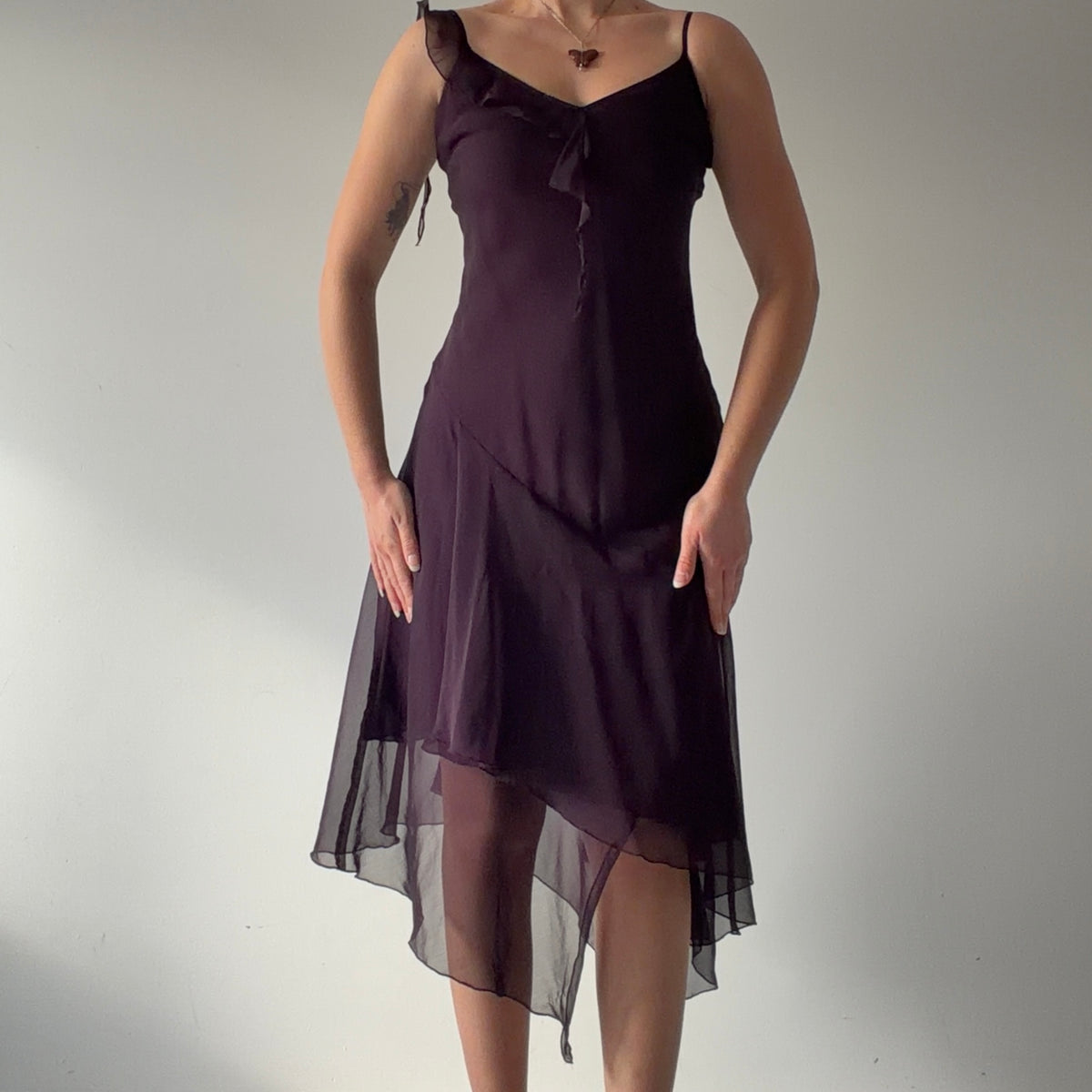 Syndicate Ruffle Midi Dress | XS-S