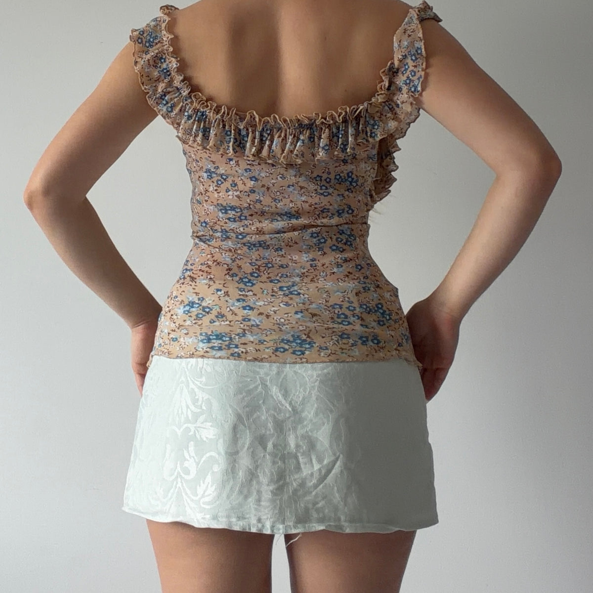 Valleygirl Mesh Prairie Top | L