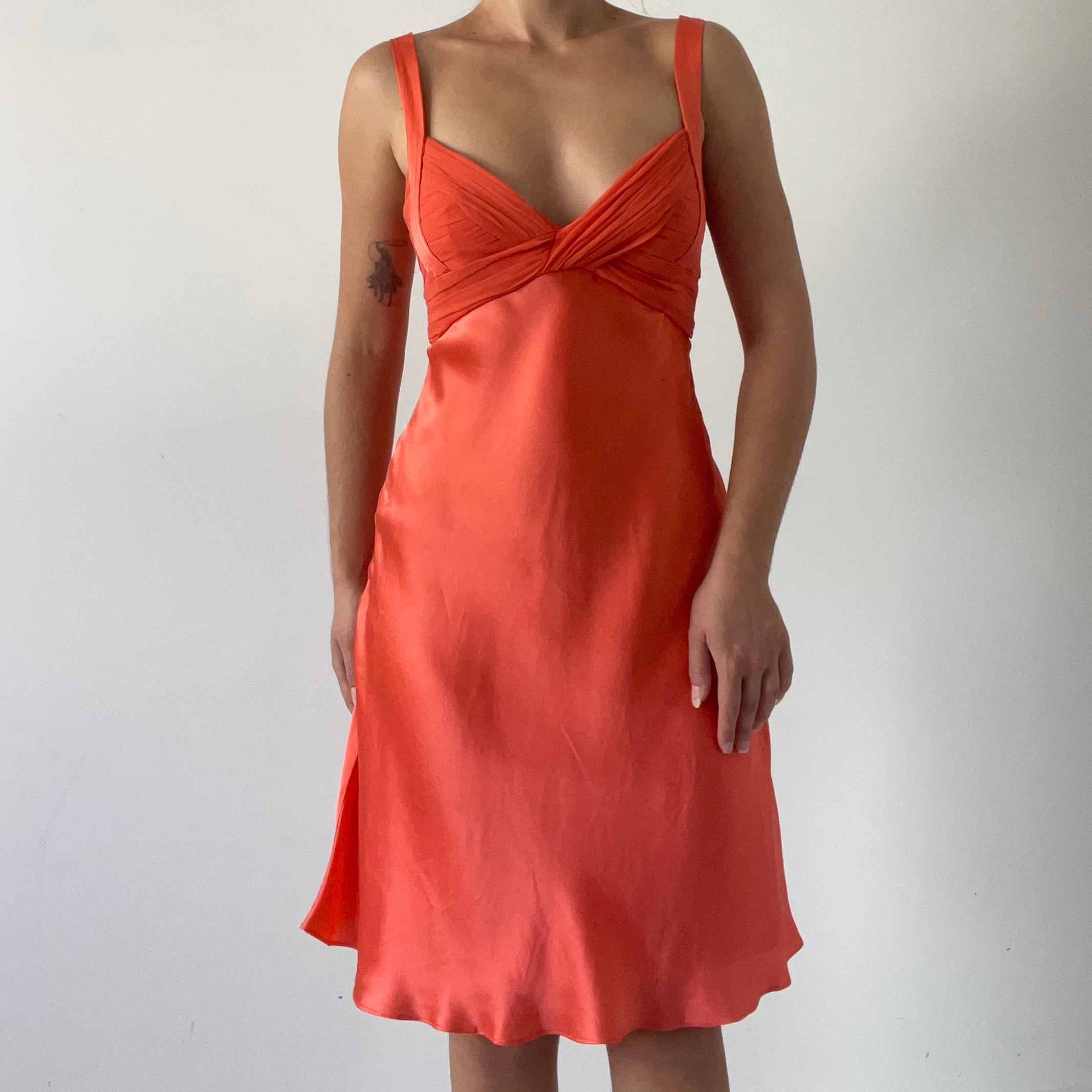 Truese Silk Midi Dress | 10-12