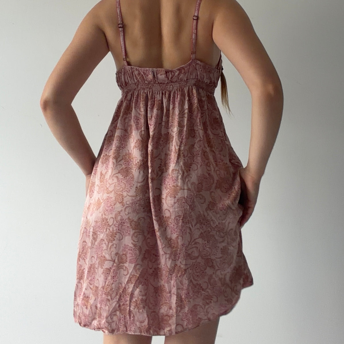 09' Victoria's Secret Paisley Midi Dress | L