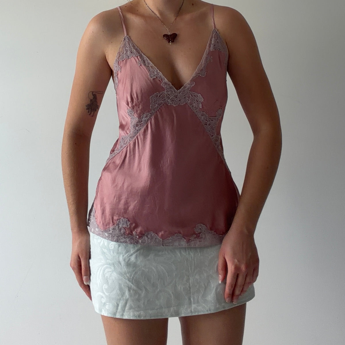 Leigh Bantivoglio Silk Cami Top | M-L