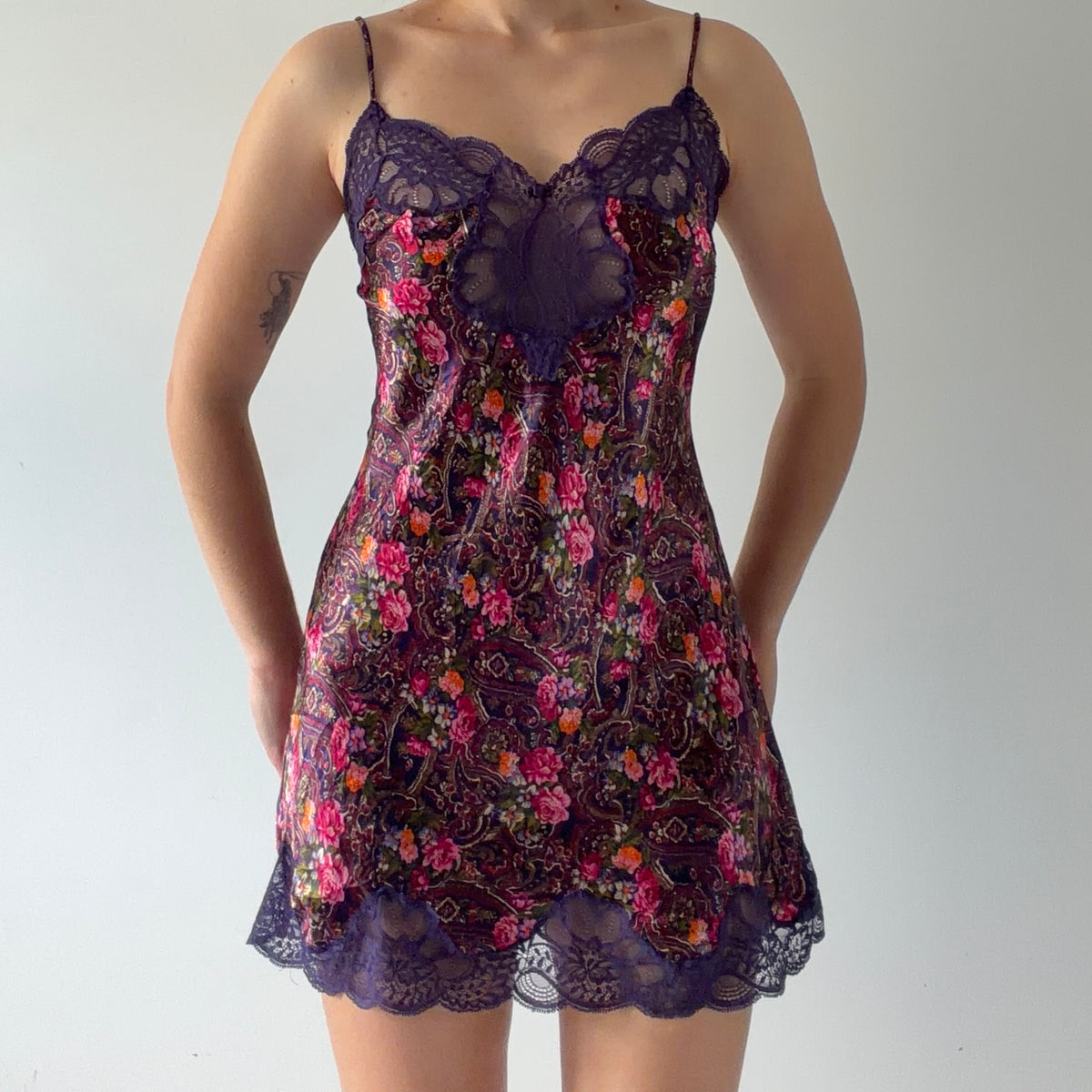 Oscar De La Renta Floral Slip | M