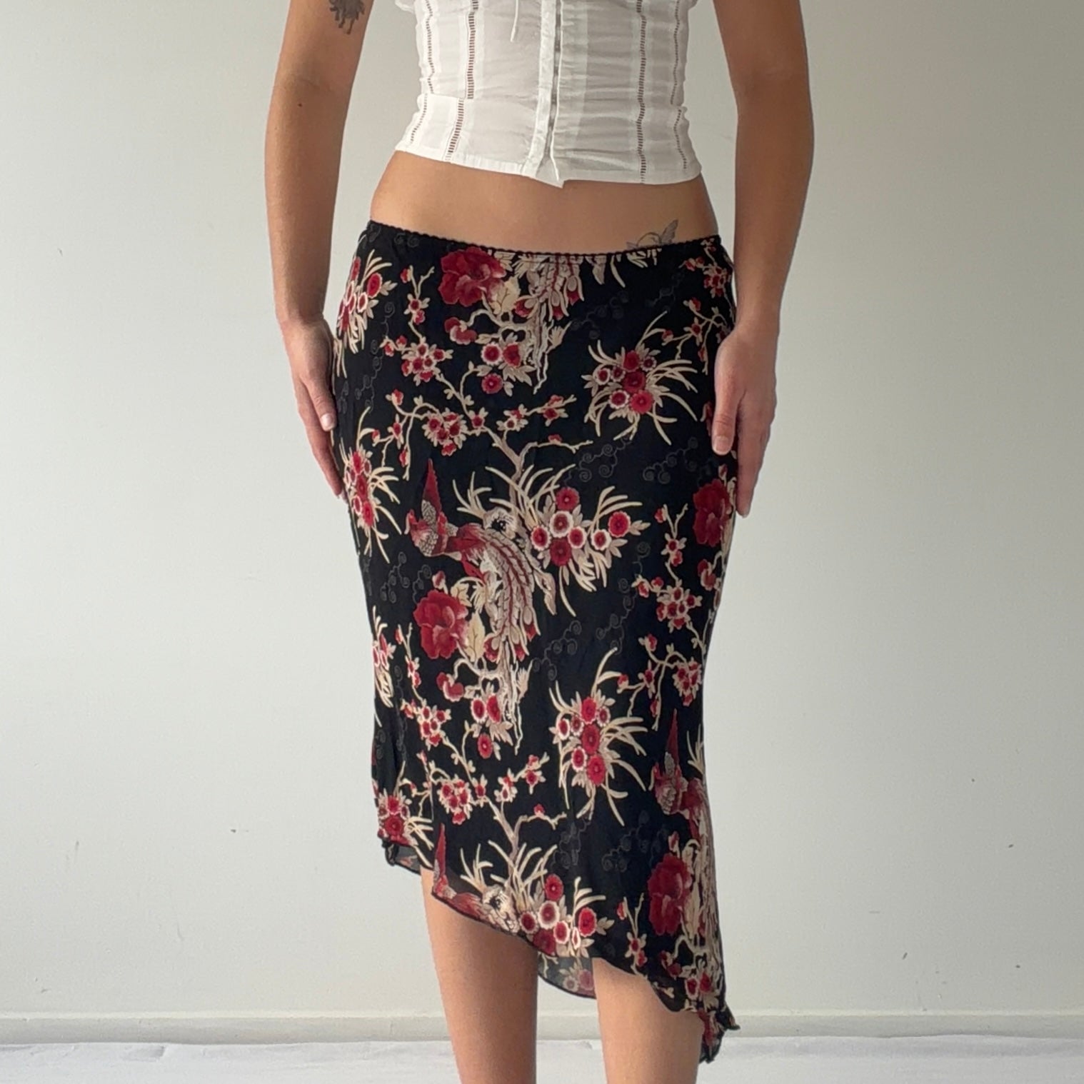 Celaia Floral Midi Skirt | M