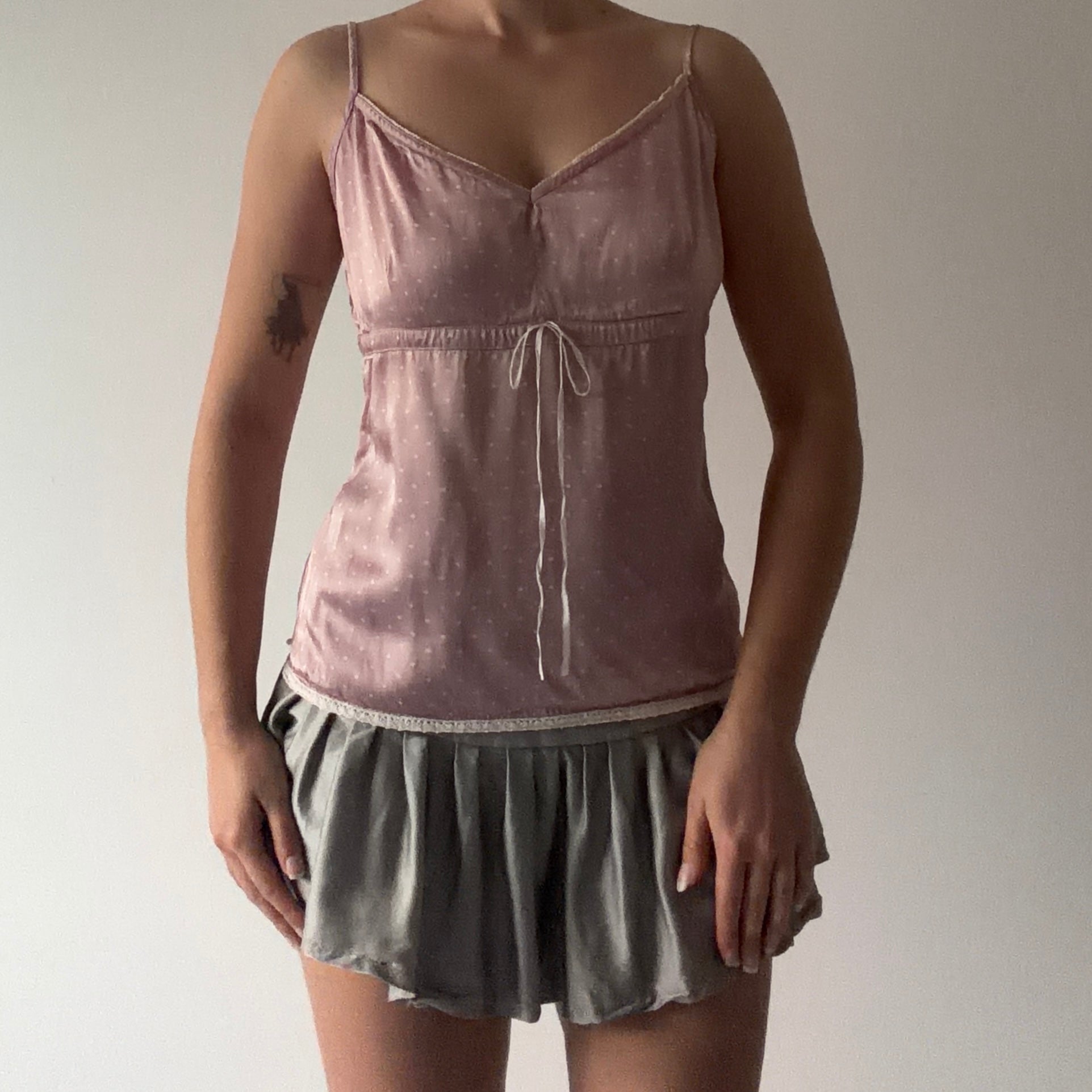 Massimo Duti Polka Dot Cami | S