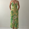 Charlotte Russe Floral Slip Dress | S