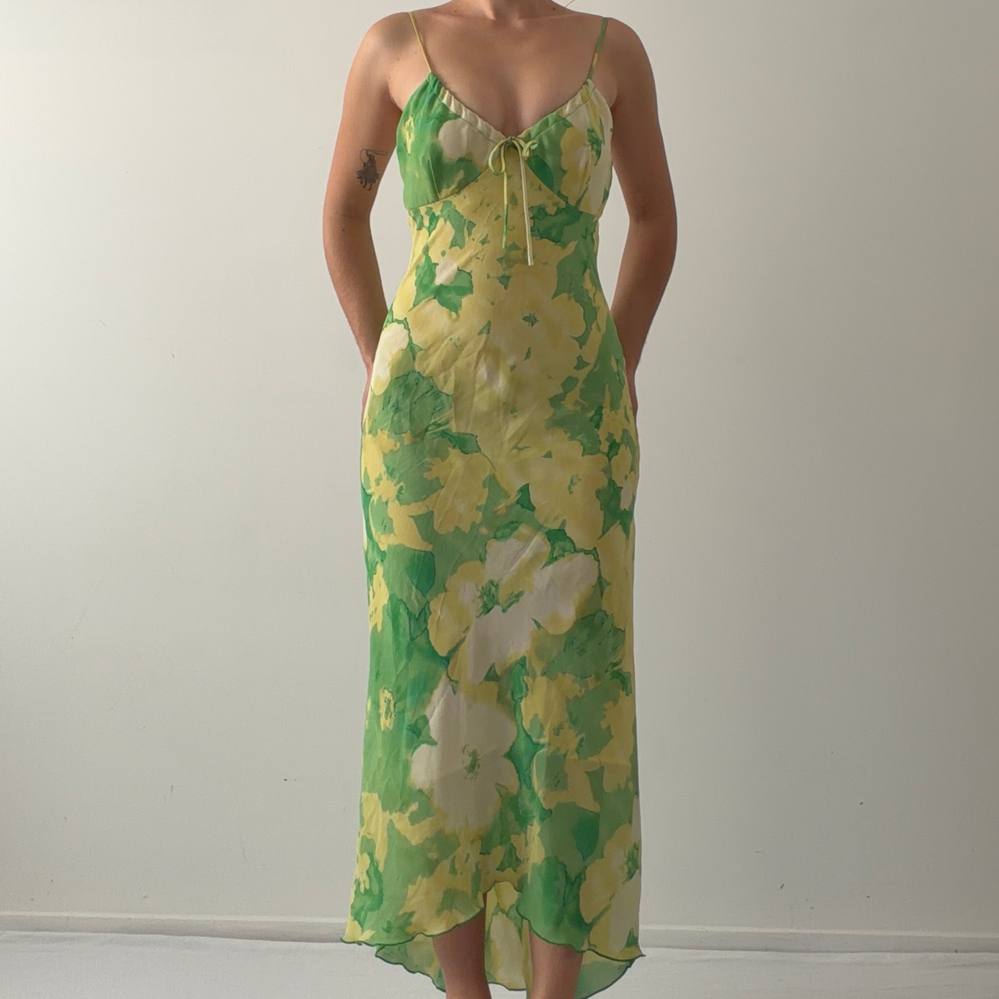 Charlotte Russe Floral Slip Dress | S