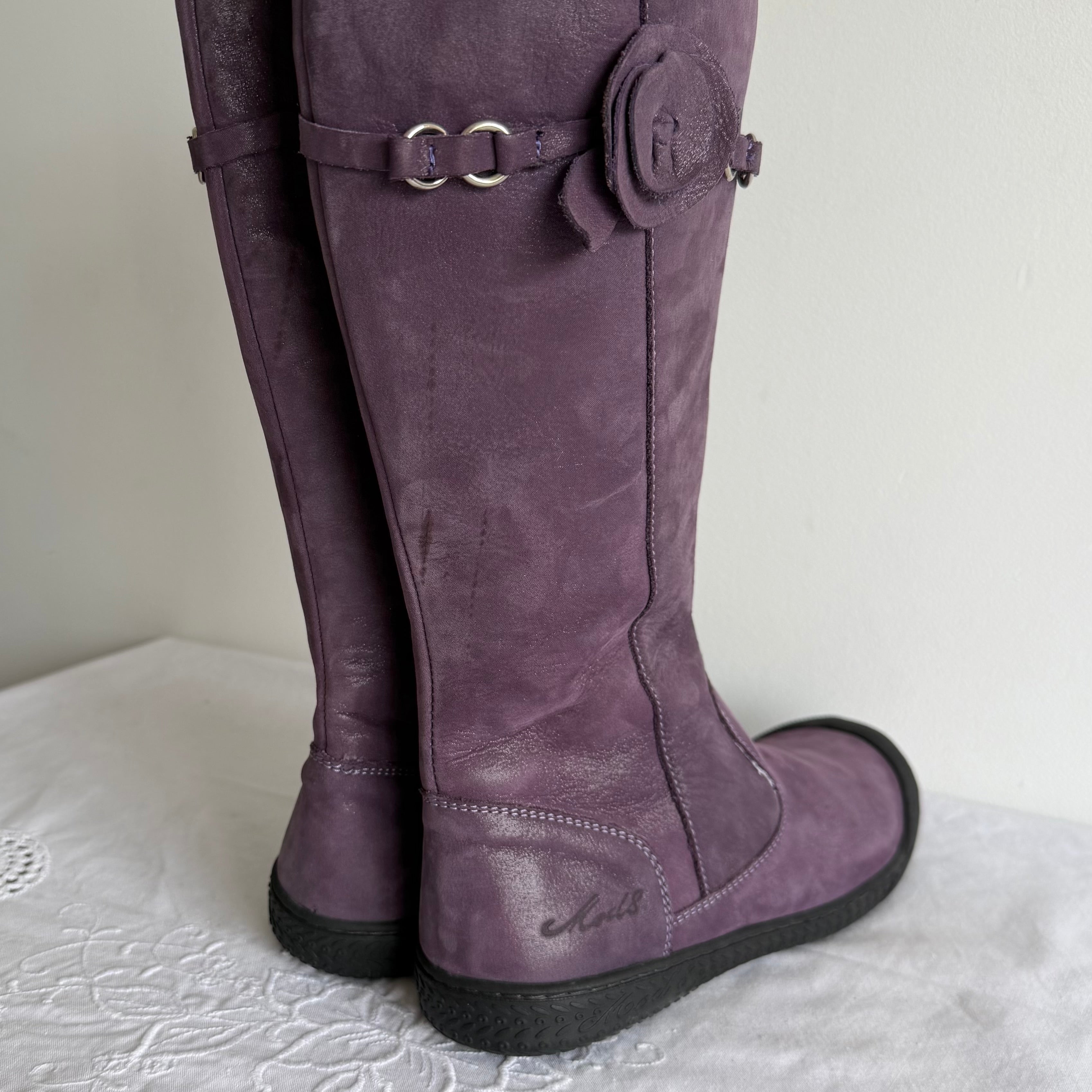 Mod's Purple Leather Boot | EU 36 / US 5 / UK 3