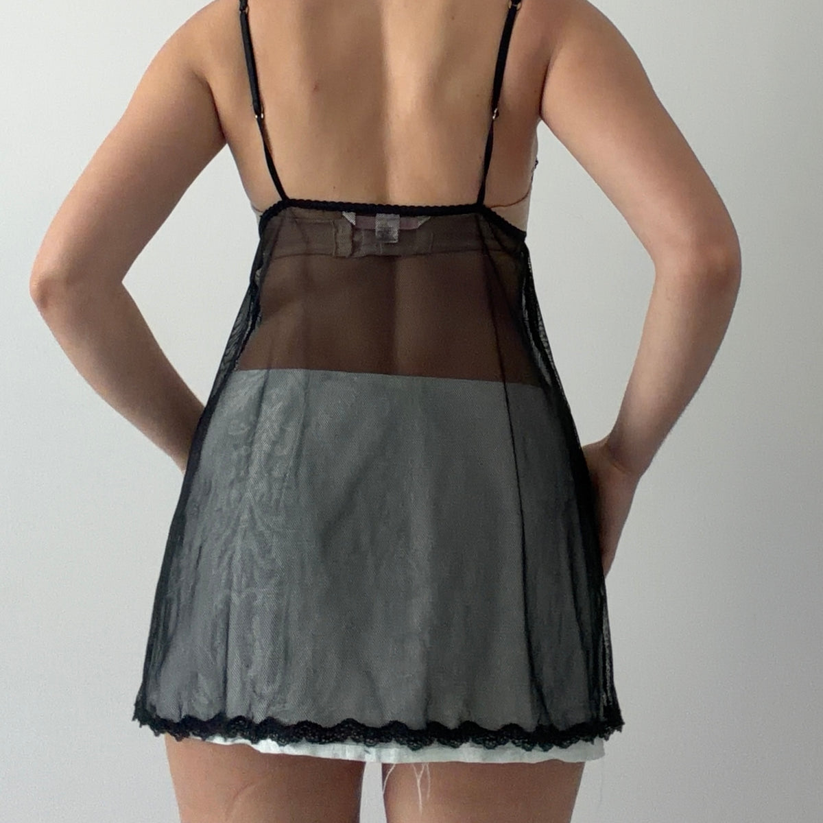 Victoria's Secret Lace Babydoll Top | S