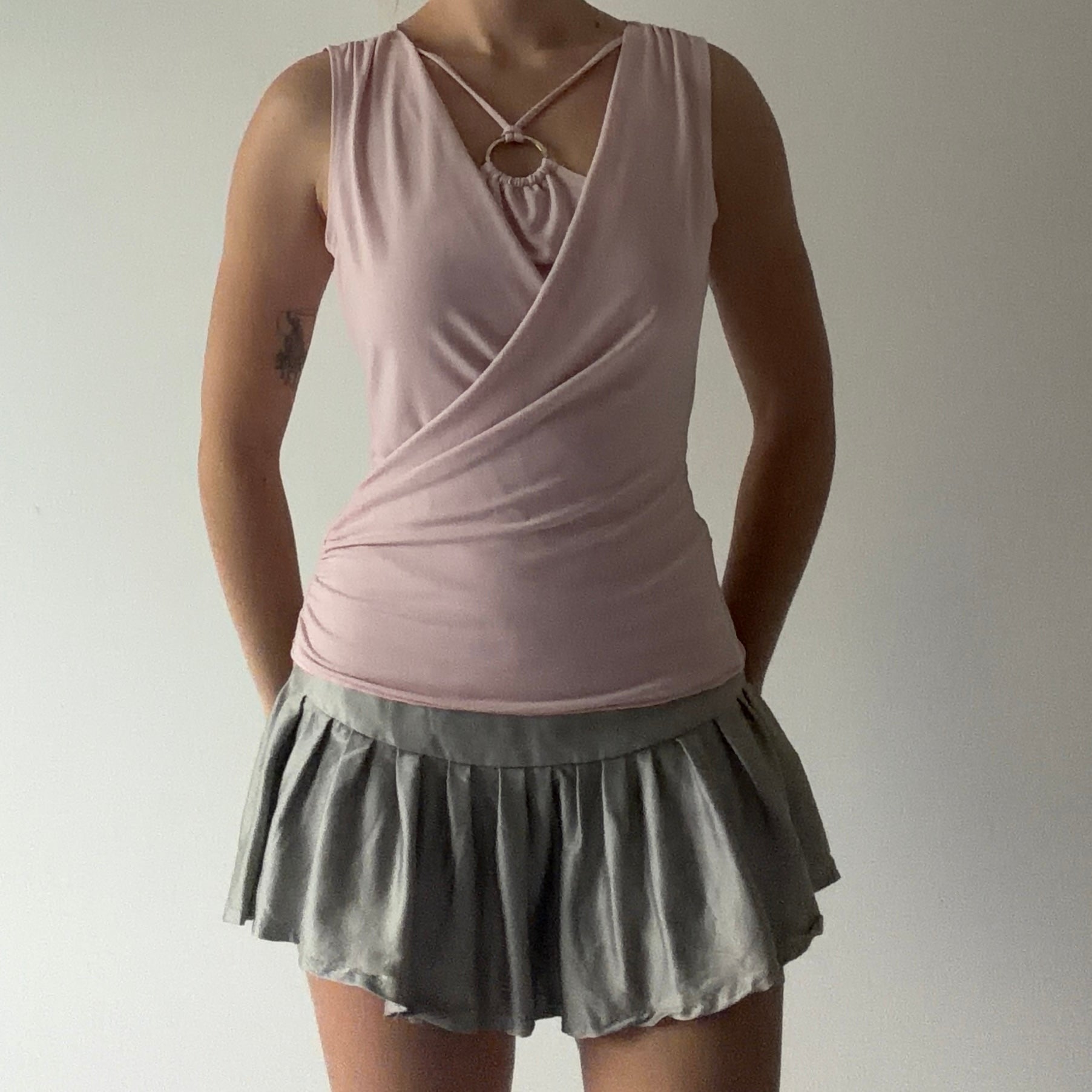 A Byer Halter Cami Top | Made in USA | M