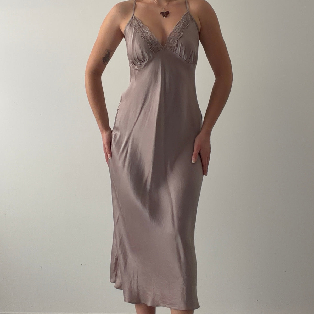 Zenza Silk Midi Dress | L