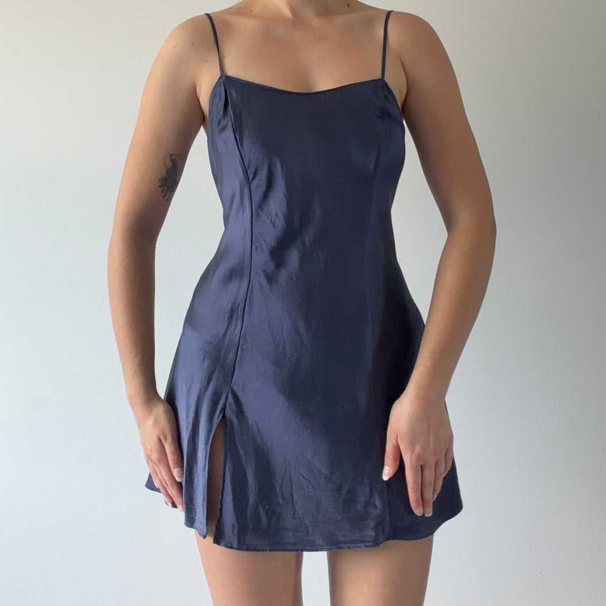Victoria's Secret Silk Mini Slip Dress | S